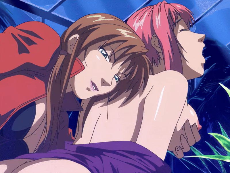 00s 2004 2girls anal_fingering animated anime_screenshot ass bible_black bible_black_new_testament bottomless breasts brown_hair collarbone female fingering greenhouse groping groping_motion hair_ornament high_collar huge_ass imari_kurumi jacket jewelry large_breasts leather leather_jacket licking lipstick long_hair makeup mature_female miniskirt monk multiple_girls night nipples open_clothes orange_jacket pussy red_hair red_jacket robe shin_bible_black short_hair side_ponytail skirt tagme takashiro_hiroko thighhighs uncensored yuri