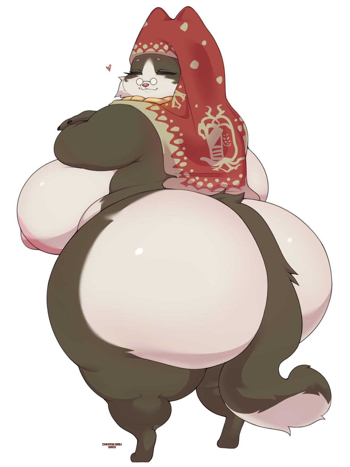 ass, big ass, big butt, bottom heavy, cat ears, cat tail, catgirl, enormous ass, fat, fat ass, fluffy, furry, furry only, gigantic ass, huge ass, huge butt, large ass, massive ass, naked, nude, rear view, round ass, smooth skin, thick, thick ass, thick thighs, 