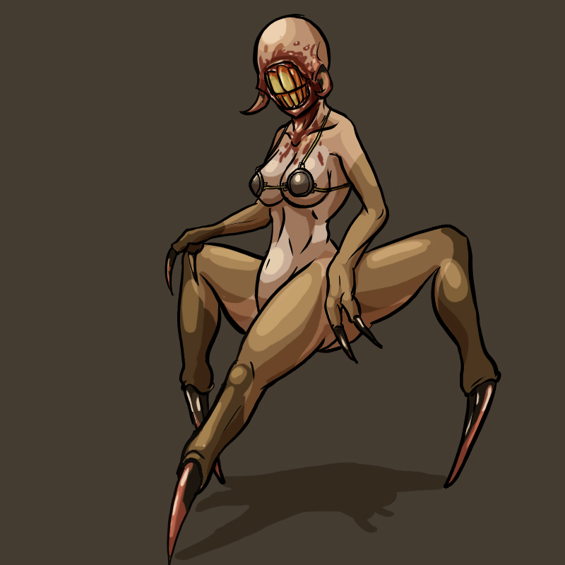 quake, tagme, female, monster, monster girl, nightmare fuel, 