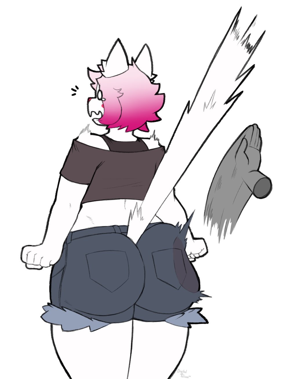 digitalpelican, tagme, big ass, bubble butt, huge ass, 