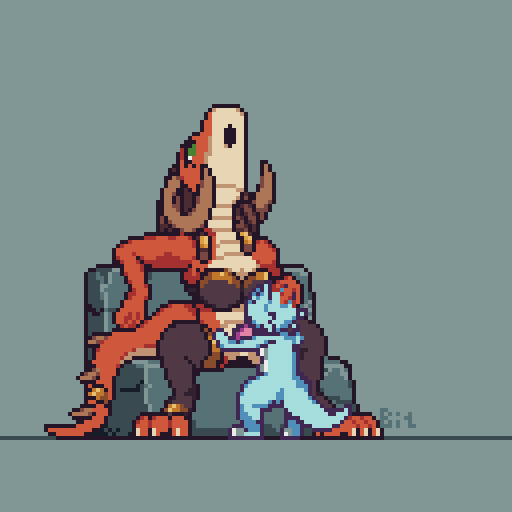 animated anthro anthro_on_anthro anthro_penetrated anthro_penetrating anthro_penetrating_anthro bitassembly bra clothing digital_media_(artwork) dragon duo face_fucking fellatio female futa_penetrating futanari hand_on_head intersex intersex/female intersex_penetrating irrumatio kobold leg_warmers legwear loop mythological_creature mythological_scalie mythology nitz_(bitassembly) oral penetration penile penis pixel_(artwork) pixel_animation scalie sex sitting size_difference spread_legs spreading