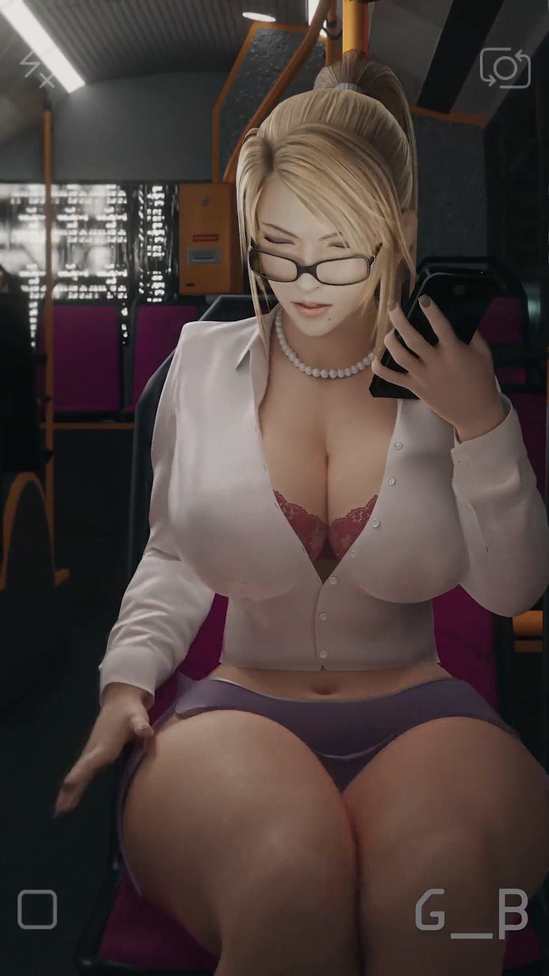 Sarah bryant in the bus general butch