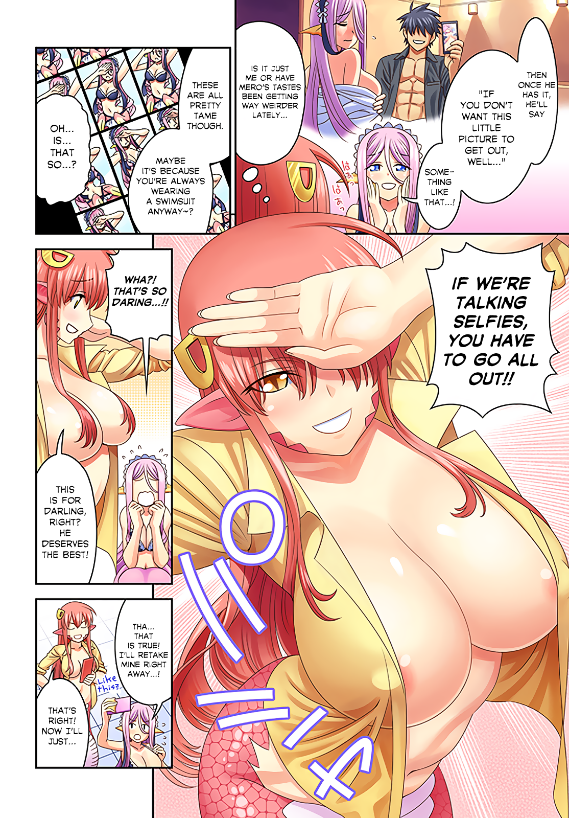 Rule34 - If it exists, there is porn of it / okayado, kimihito kurusu,  meroune lorelei, miia (monster musume) / 2207521