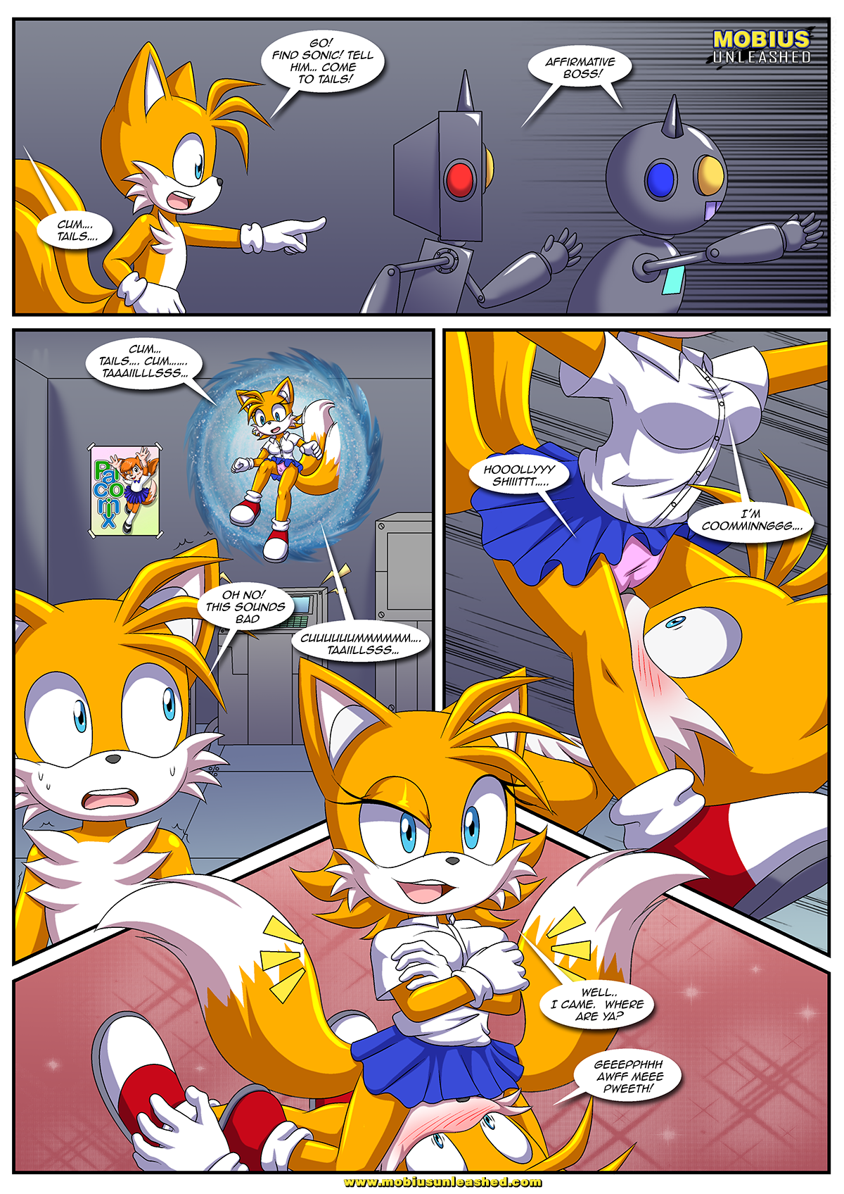 Mobius unleashed comic