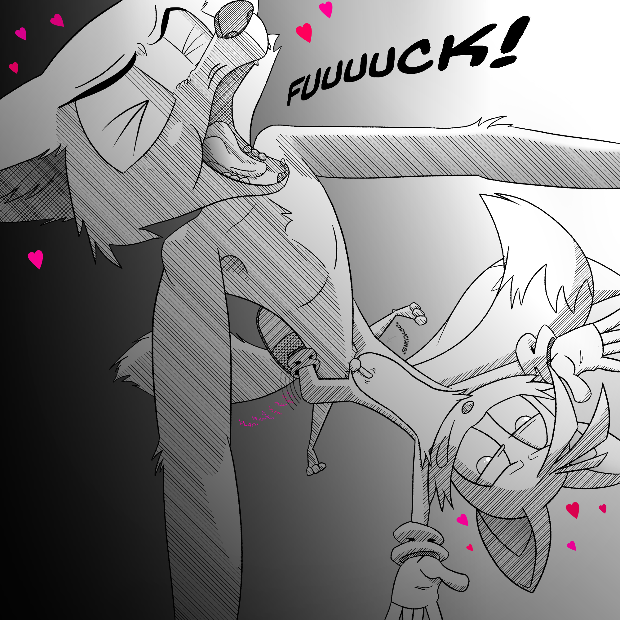 nick wilde, tails, disney, sega, sonic the hedgehog (series), zootopia, anal, anal sex, anthro, anthro on anthro, canid, canine, fox, foxoqyl, gay, male, male/male, mammal, penis, penis in ass, sex, small penis, yaoi, 