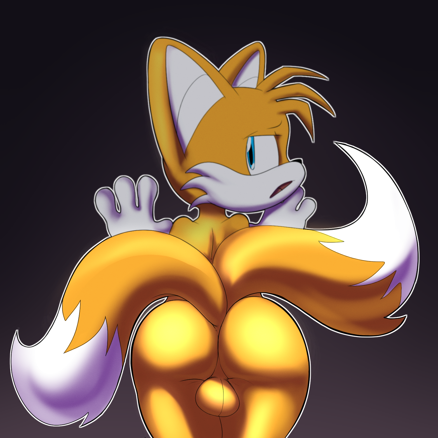 Sonic tails butt