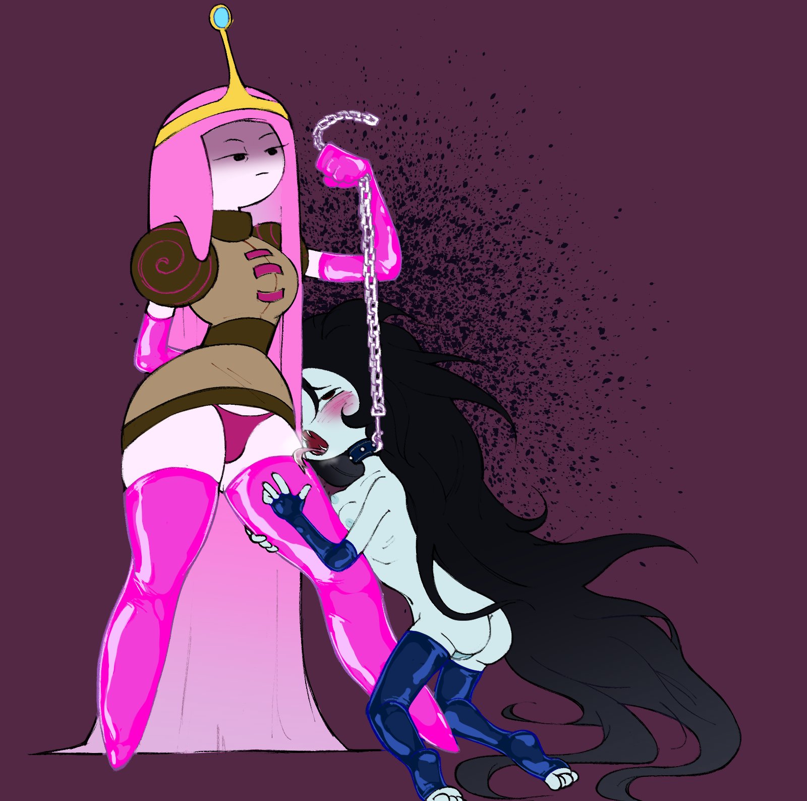 Adventure Time Femdom Porn - Rule34 - If it exists, there is porn of it / marceline, marceline abadeer,  princess bubblegum / 6649071