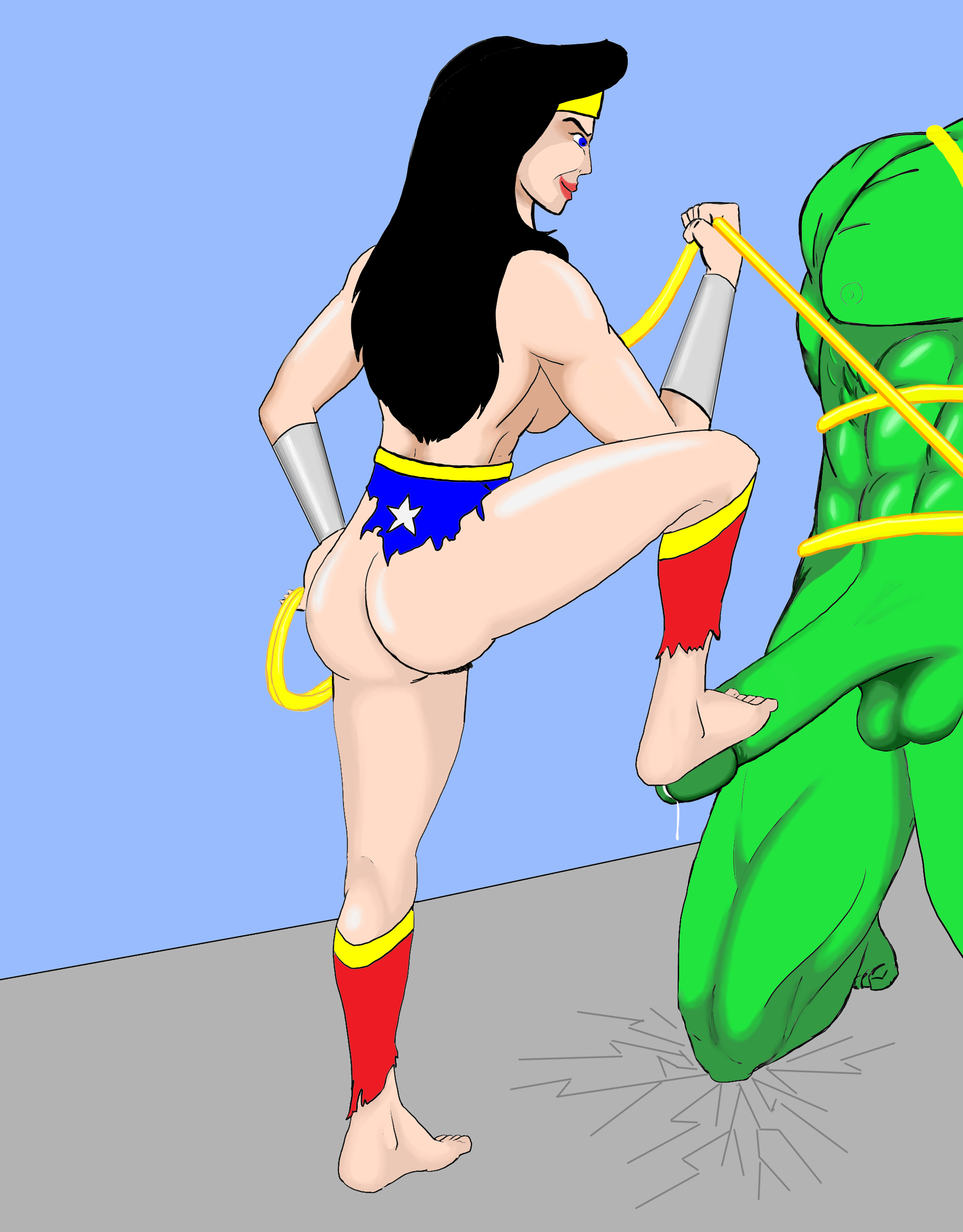 Rule34 - If it exists, there is porn of it / superblast, hulk, wonder woman  / 1462635