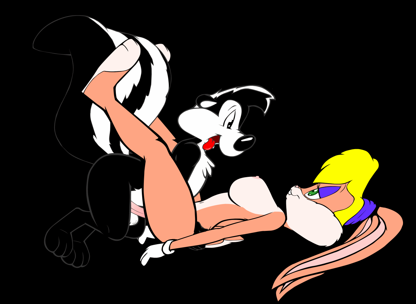 Rule34 - If it exists, there is porn of it  toonpimp, lola bunny, pepe le  pew  515482