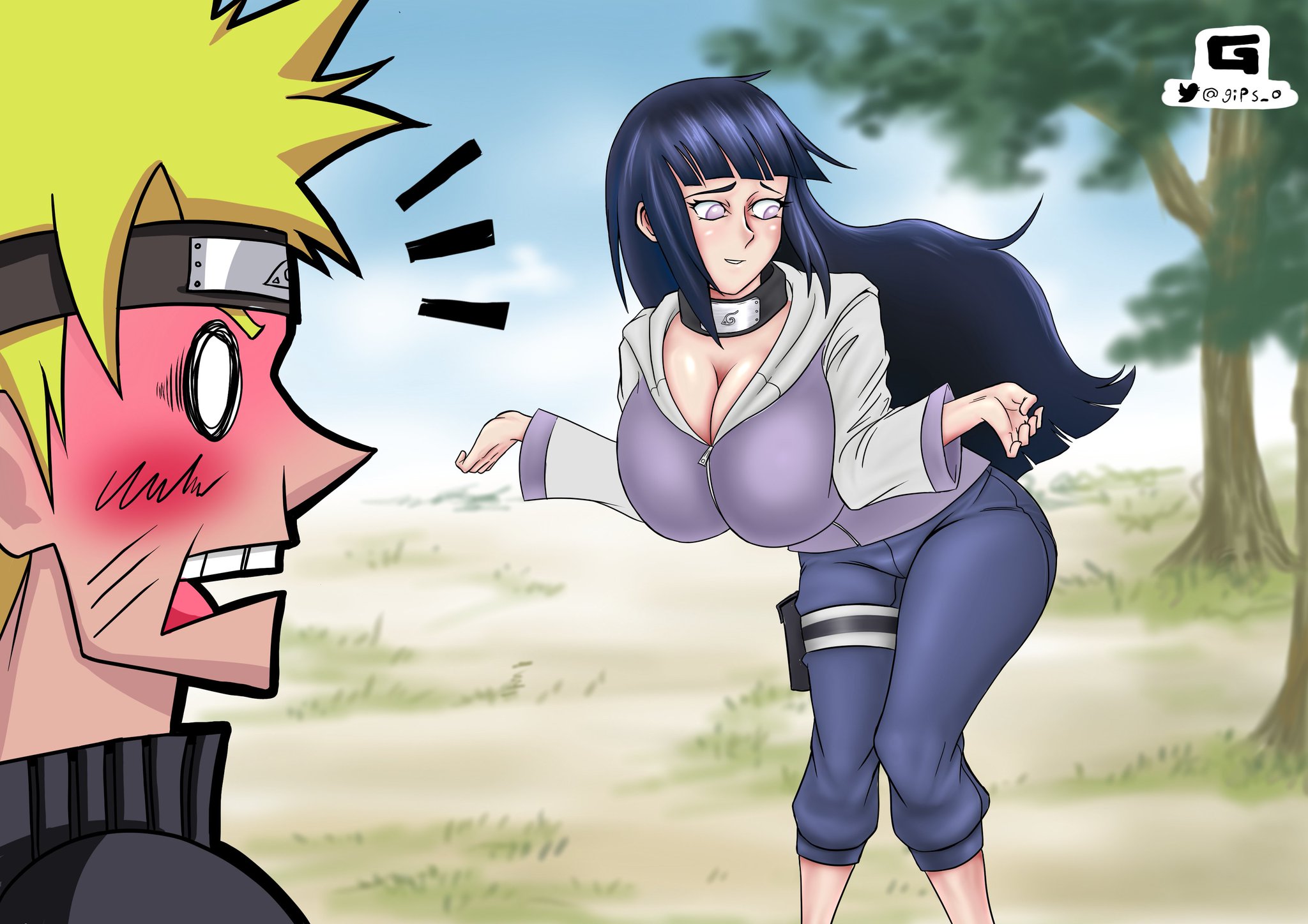 Rule34 - If it exists, there is porn of it  hyuuga hinata, uzumaki naruto   3921822