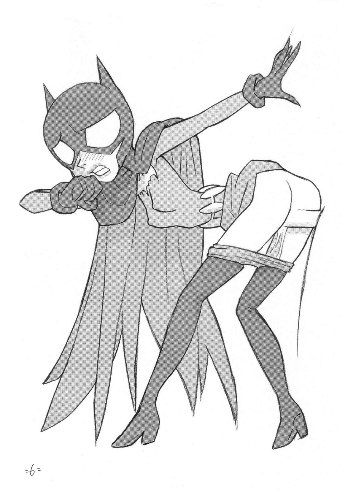 union of the snake, barbara gordon, batgirl, dc, the batman, monochrome, tagme, penis, 