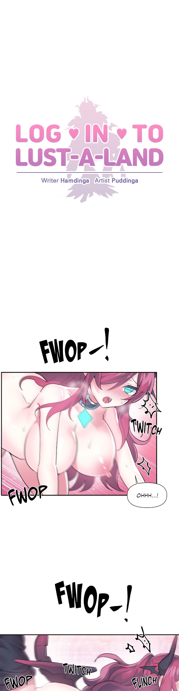 all fours, aqua eyes, collar, collar only, demon, demon girl, demon horns, doggy style, long hair, naked, puddinga, red hair, sex, slave collar, 