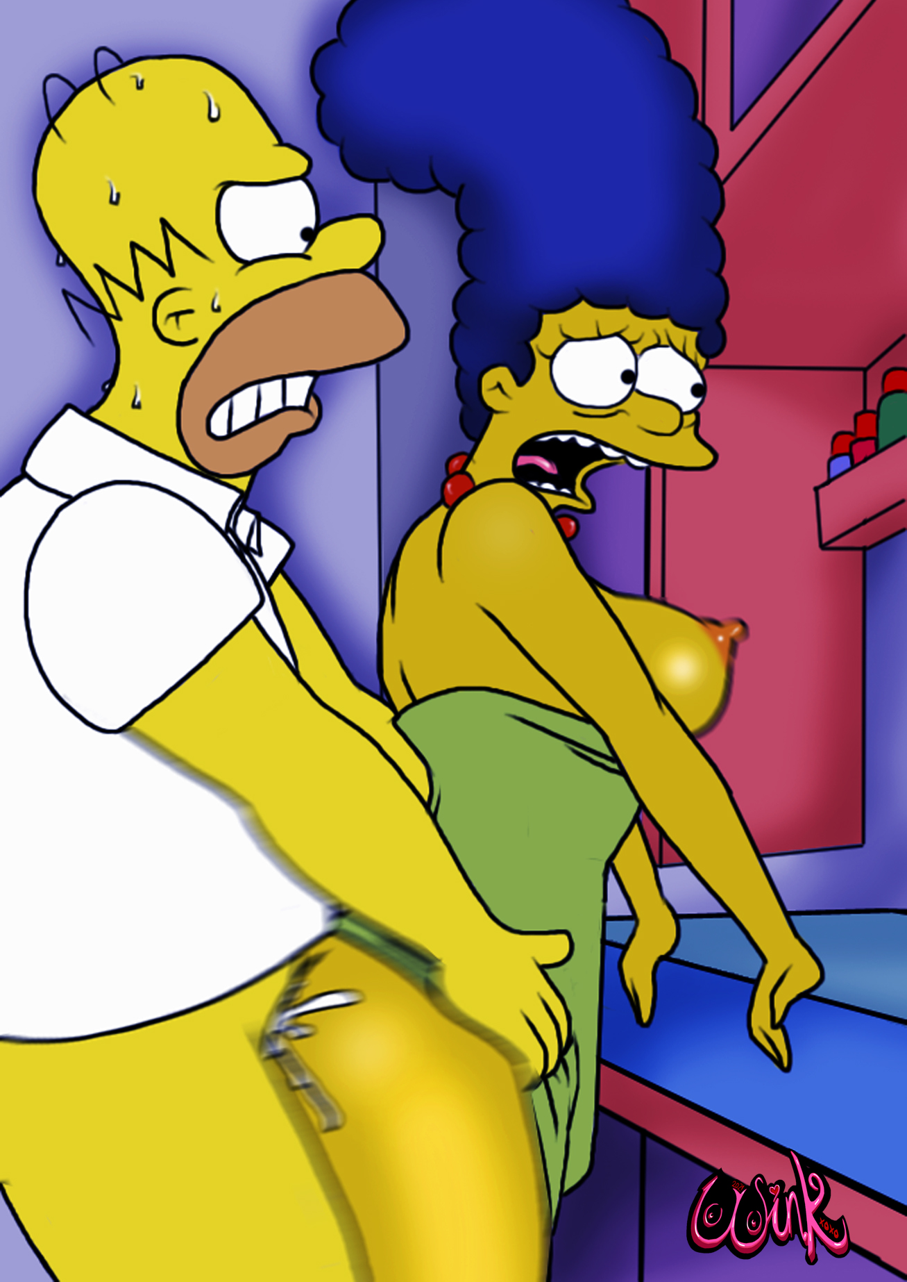 marge skirt fuck wife