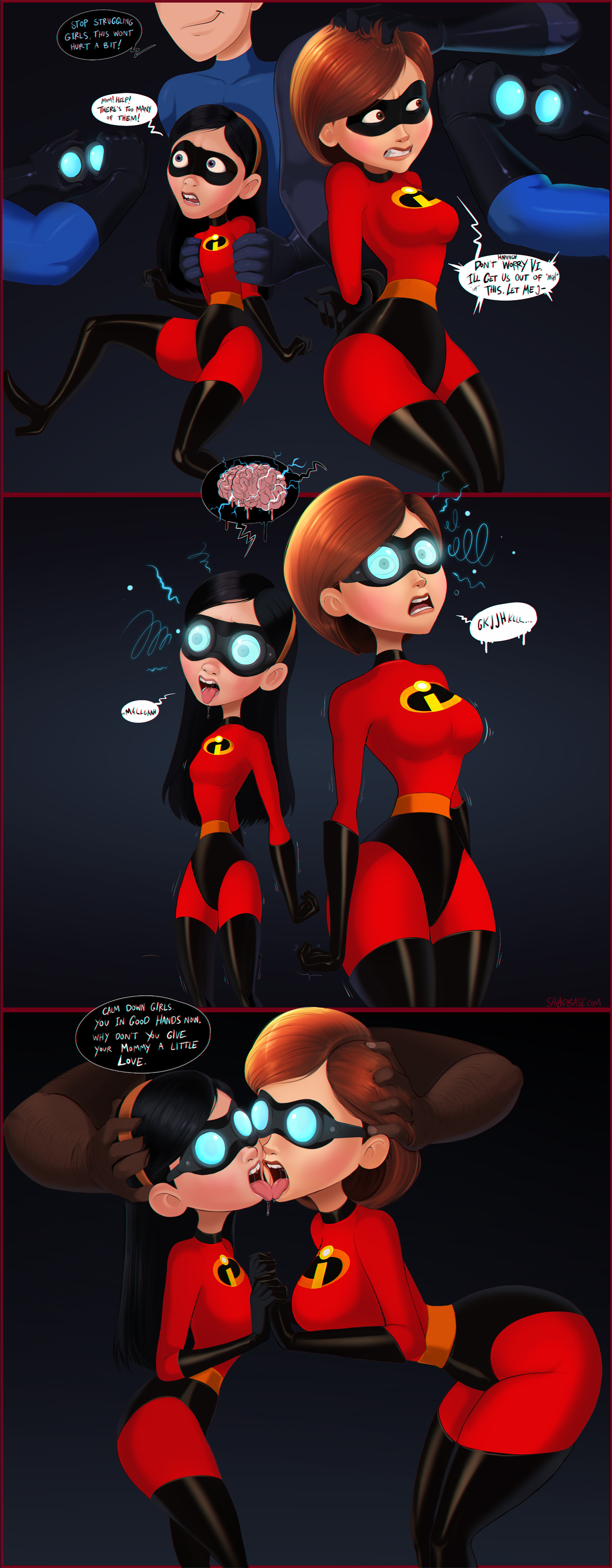 Rule34 - If it exists, there is porn of it / shadman, helen parr, violet  parr / 1769709