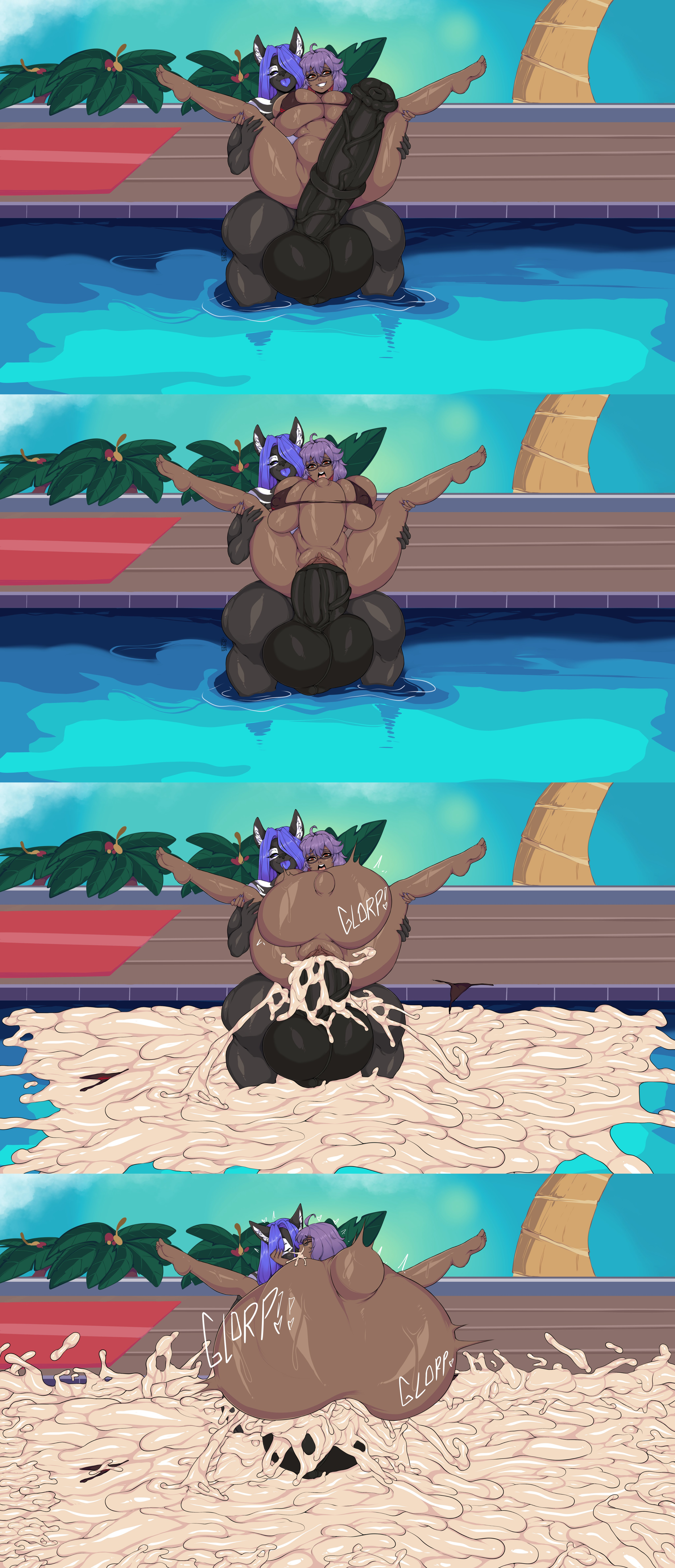 1futa 1girls ass_bigger_than_head cowrrupted cum cum_flood cum_in_pool cumflation cumming excessive_cum furry huge_breasts huge_cock hyper hyper_belly hyper_penis inflation massive_penis multiple_images penis_longer_than_knee pool pool_sex tagme vomiting_cum