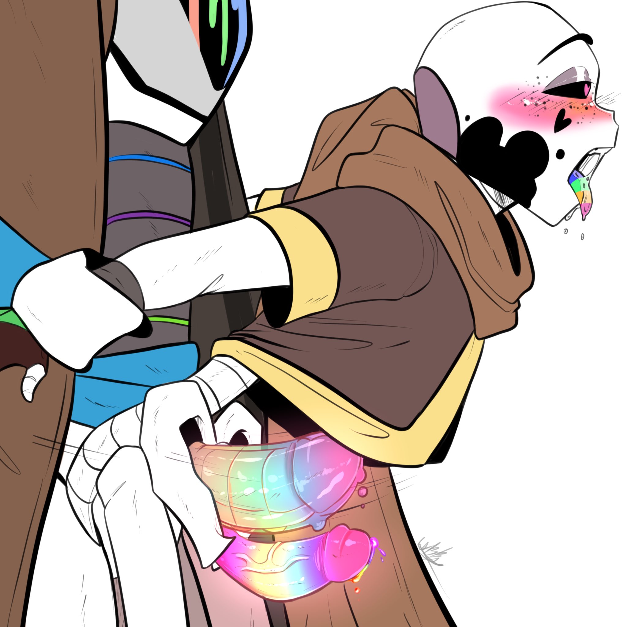 Rule34 - If it exists, there is porn of it / ink sans (fan character), sans  / 7177480