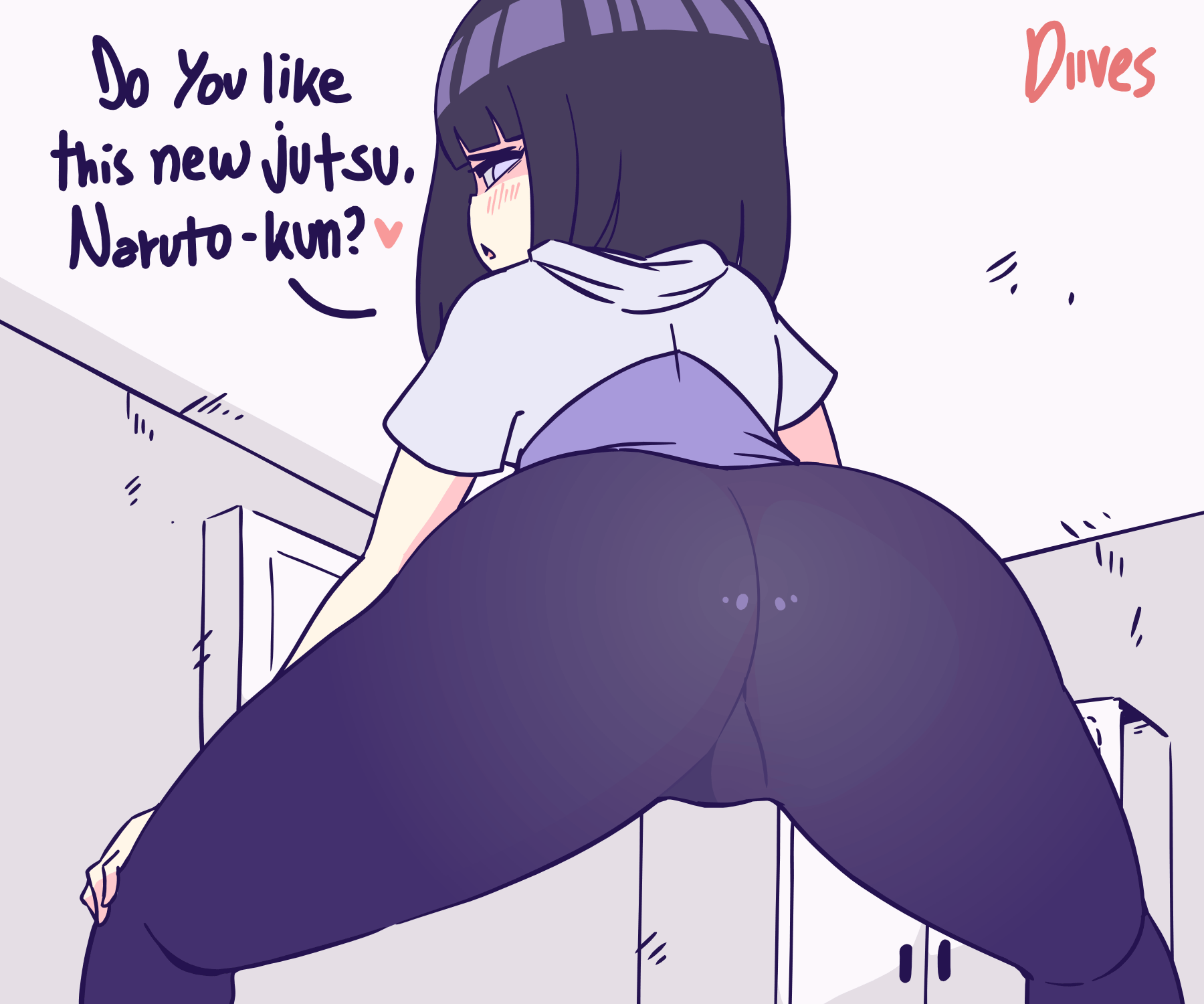 Twerking in tight pants