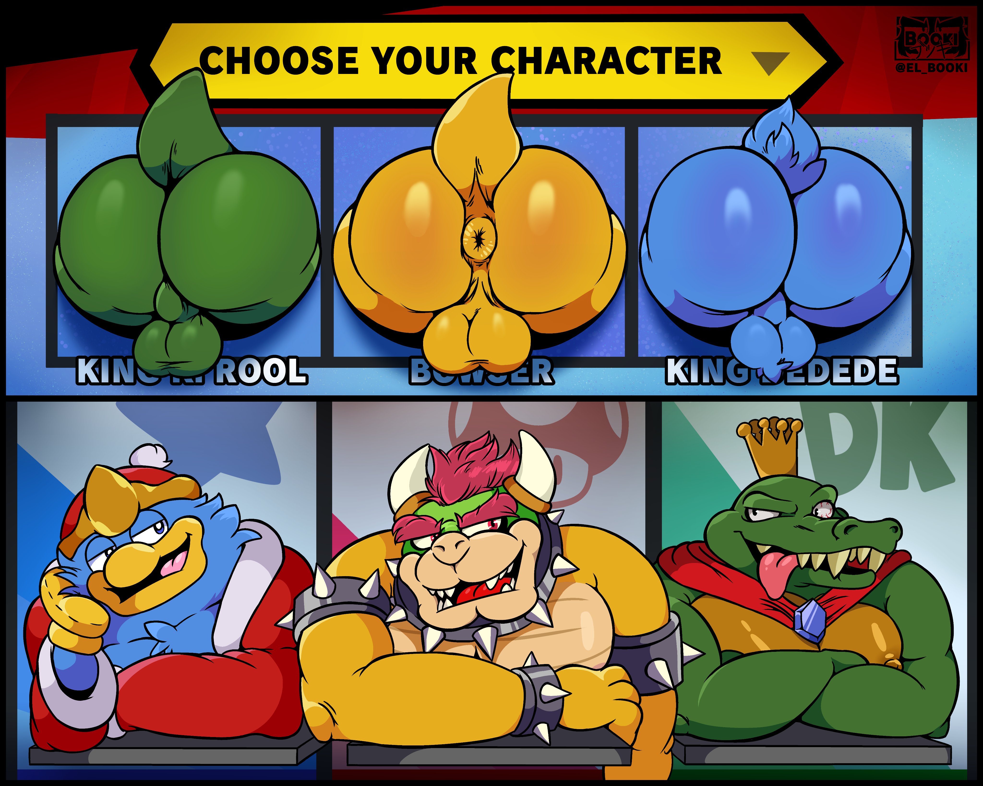 Choose your character porn