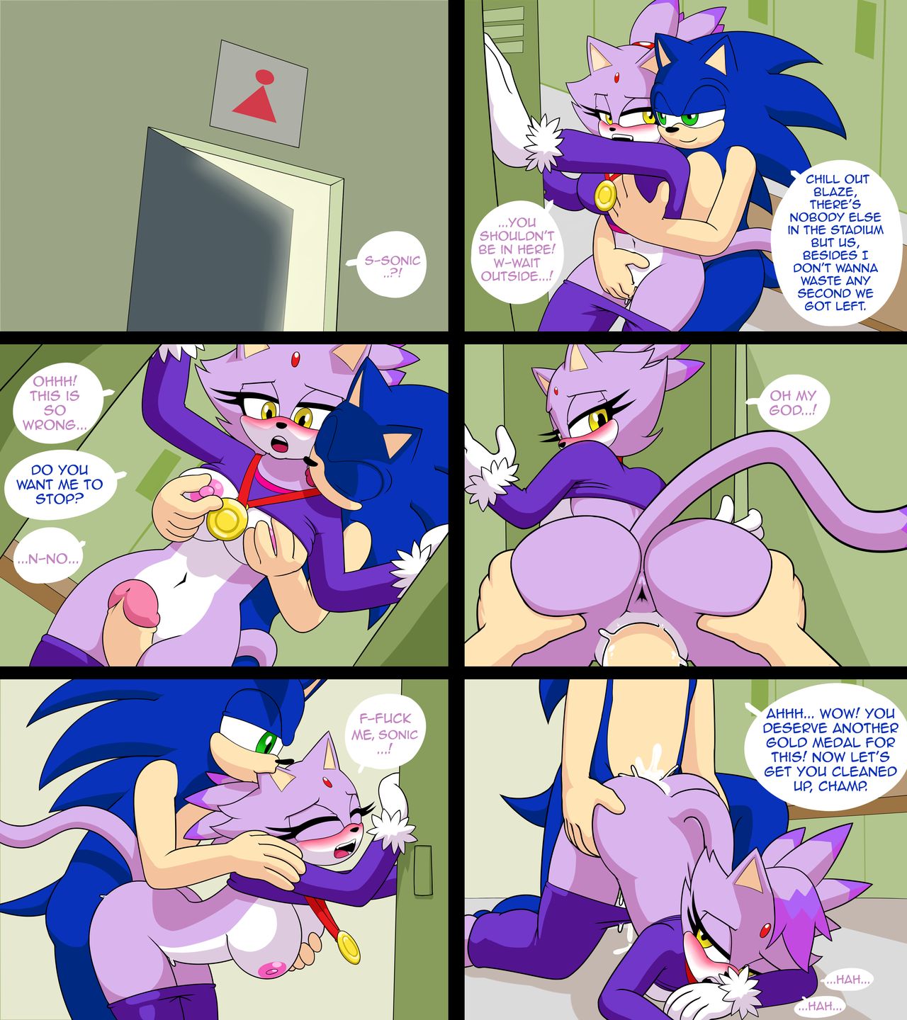 Rule34 - If it exists, there is porn of it / viktor2, blaze the cat, sonic  the hedgehog / 5619850