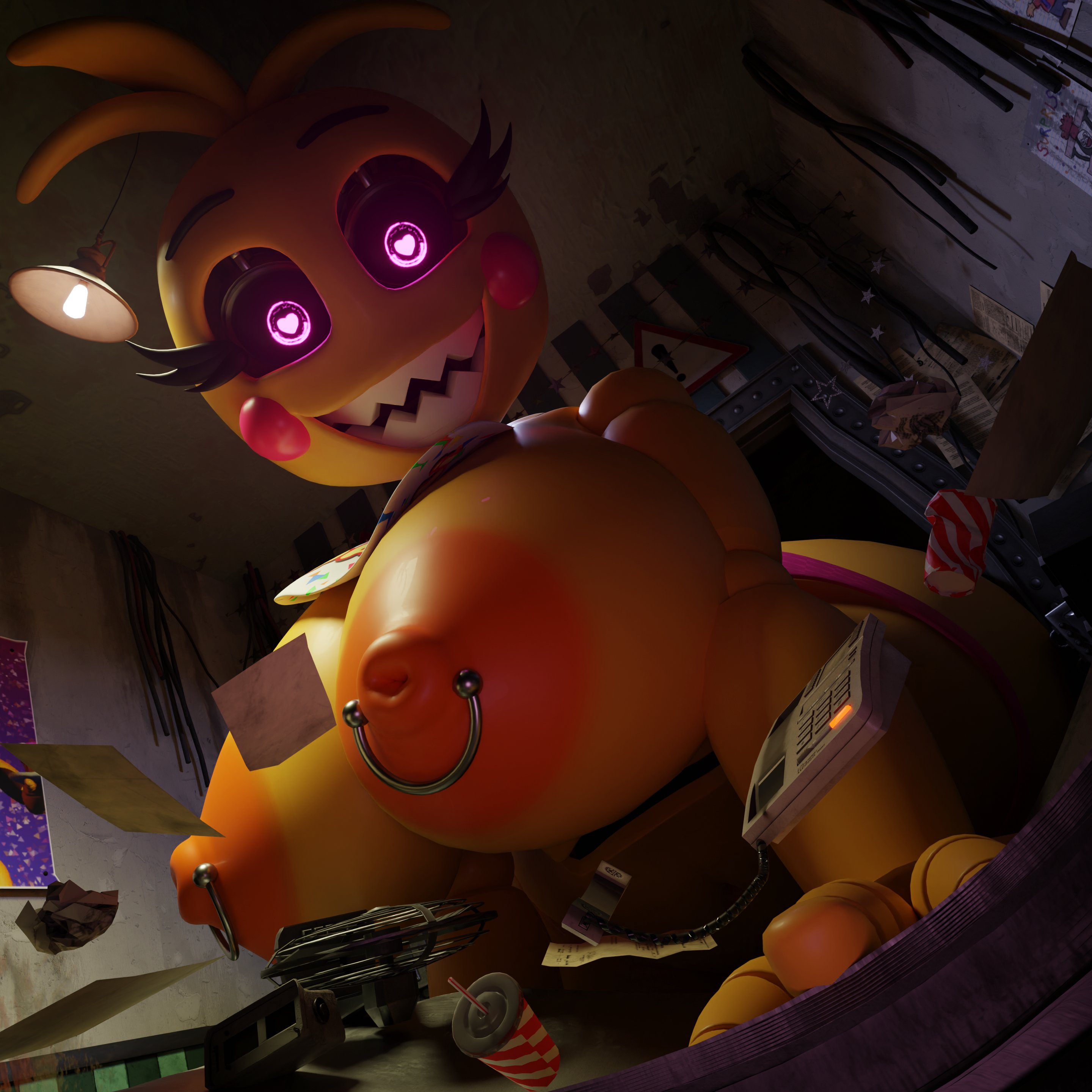 Giantess toy chica