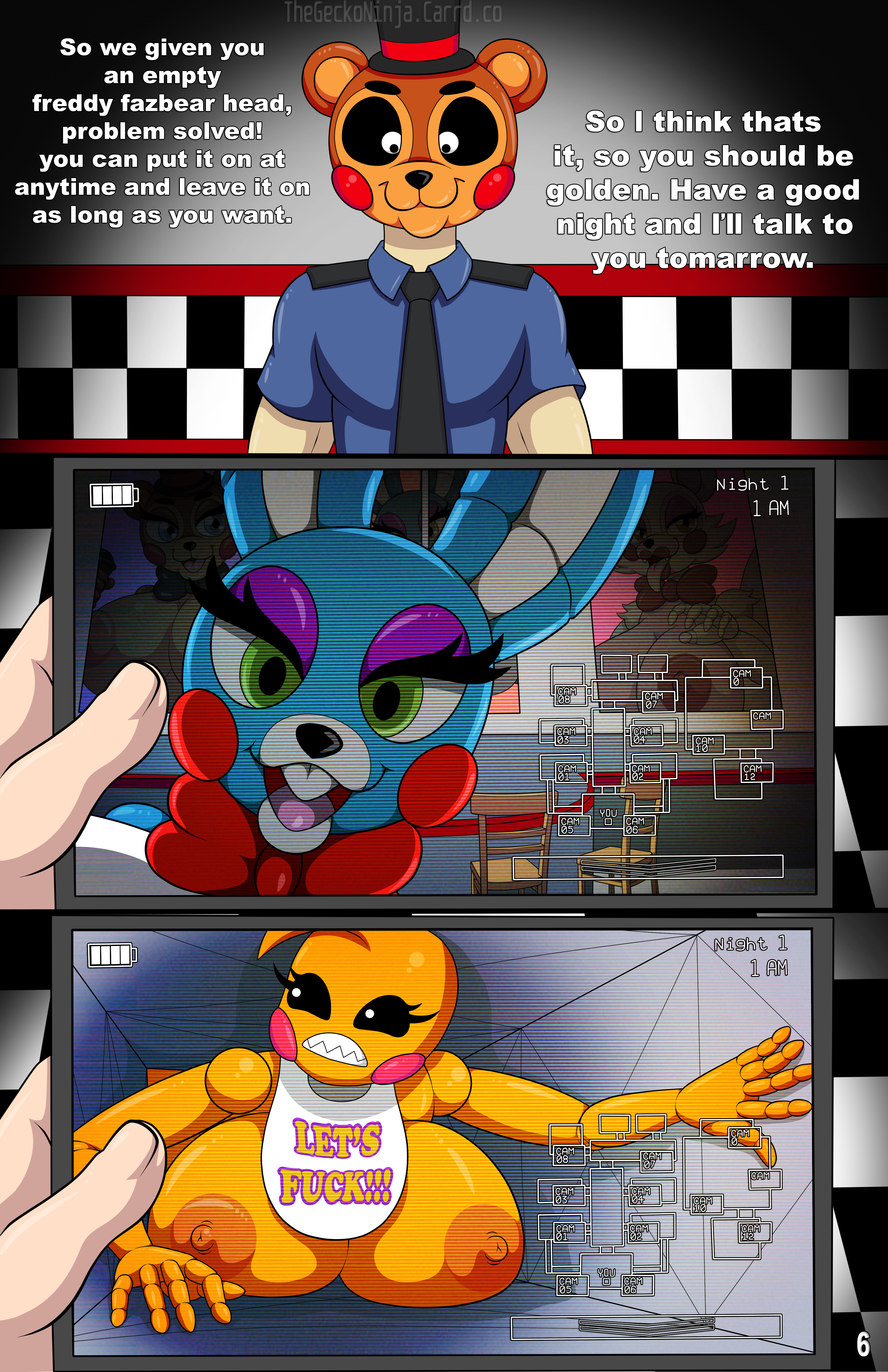 1boy 2girls animal_humanoid animatronic avian avian_humanoid big_ass big_breasts bonnie_(fnaf) breasts chica_(fnaf) chicken chicken_girl chicken_humanoid curvaceous curvy curvy_figure digital_media_(artwork) female five_nights_at_freddy's five_nights_at_freddy's_2 hips huge_ass huge_breasts humanoid lagomorph lagomorph_humanoid large_ass large_breasts legs male male/female mature mature_female nightguard rabbit rabbit_girl rabbit_humanoid rule_63 scottgames security_guard slim_waist straight thegeckodemon thegeckoninja thick thick_hips thick_legs thick_thighs thighs toy_bonnie_(fnaf) toy_chica_(fnaf) voluptuous waist wide_hips wide_thighs