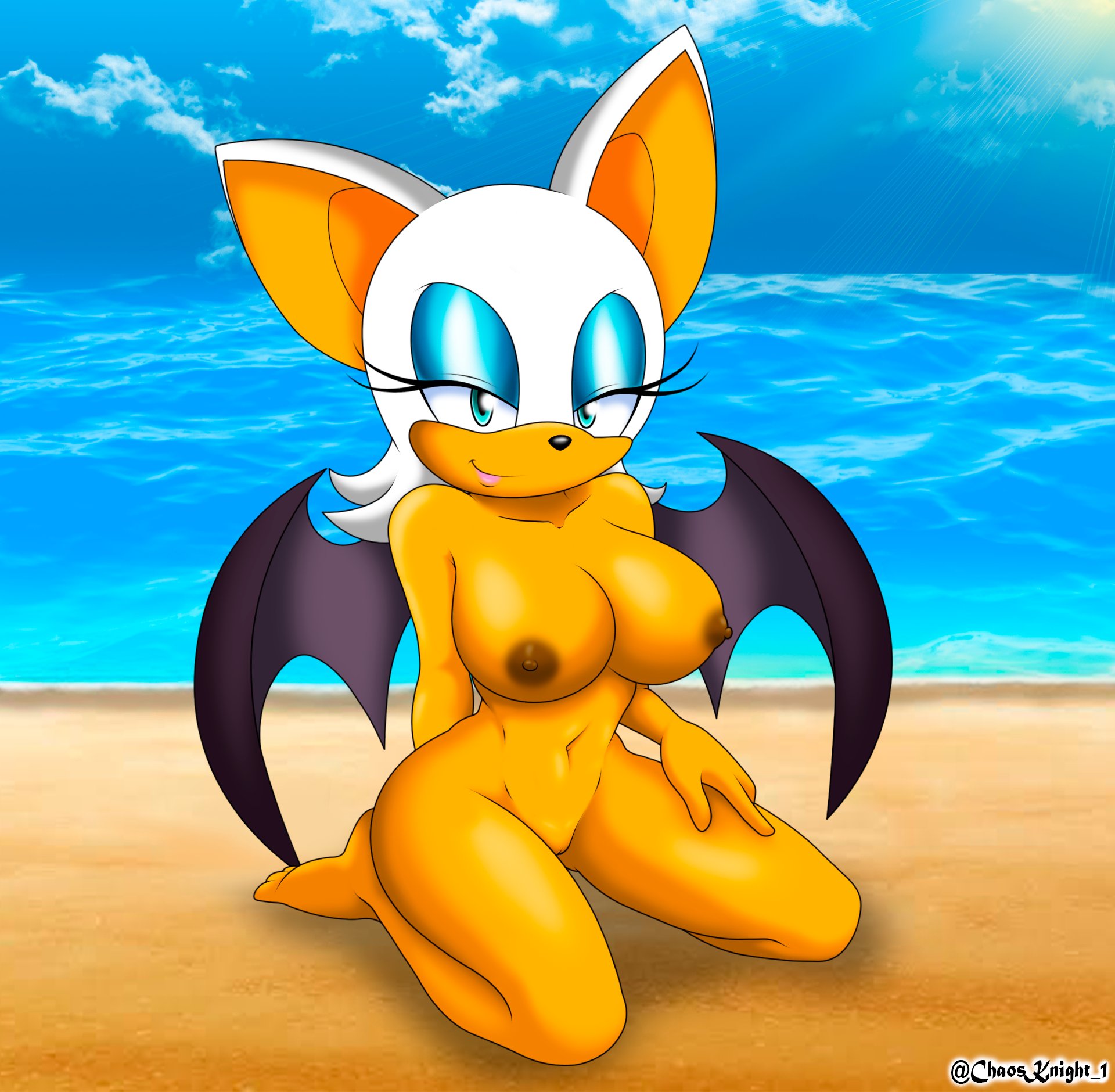 Rouge from sonic naked