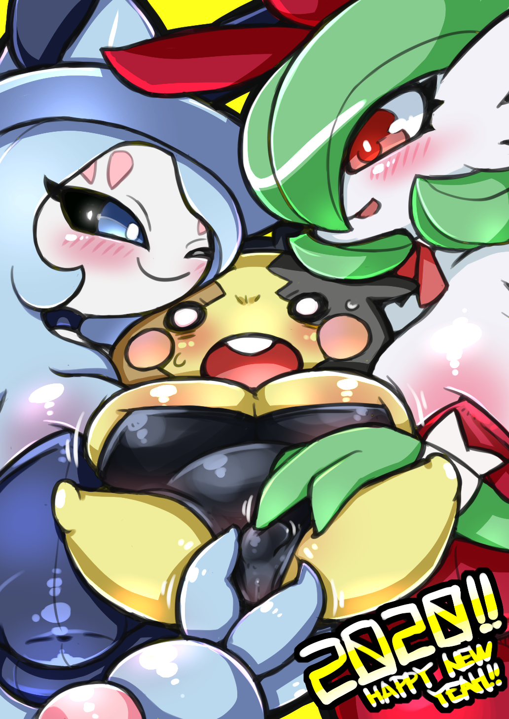 Rule34 - If it exists, there is porn of it  nekoyuu, gardevoir, hatterene,  morpeko  2466982