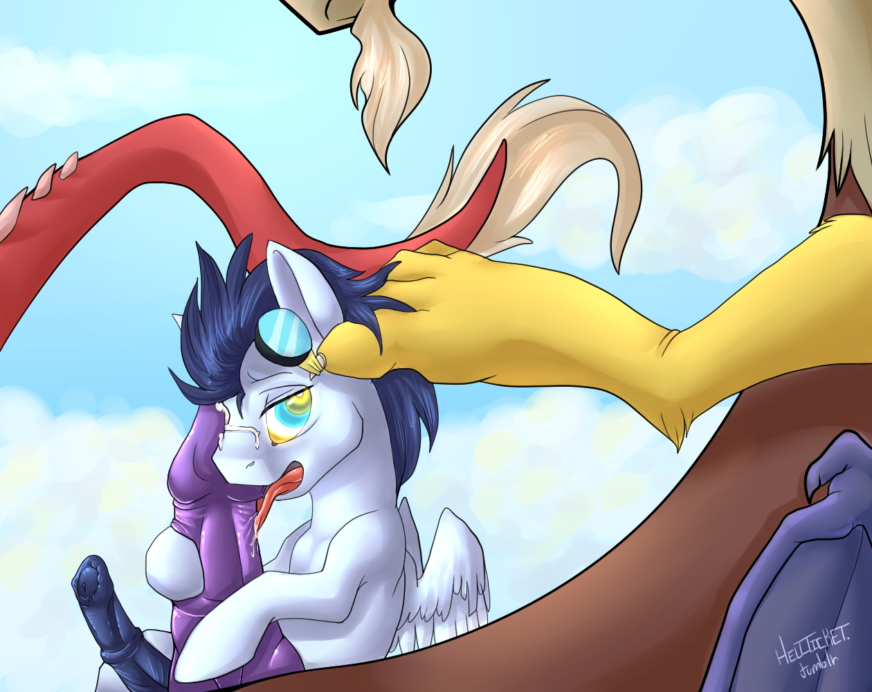 Rule34 - If it exists, there is porn of it / hellticket, discord (mlp),  soarin (mlp), wonderbolts (mlp) / 595299