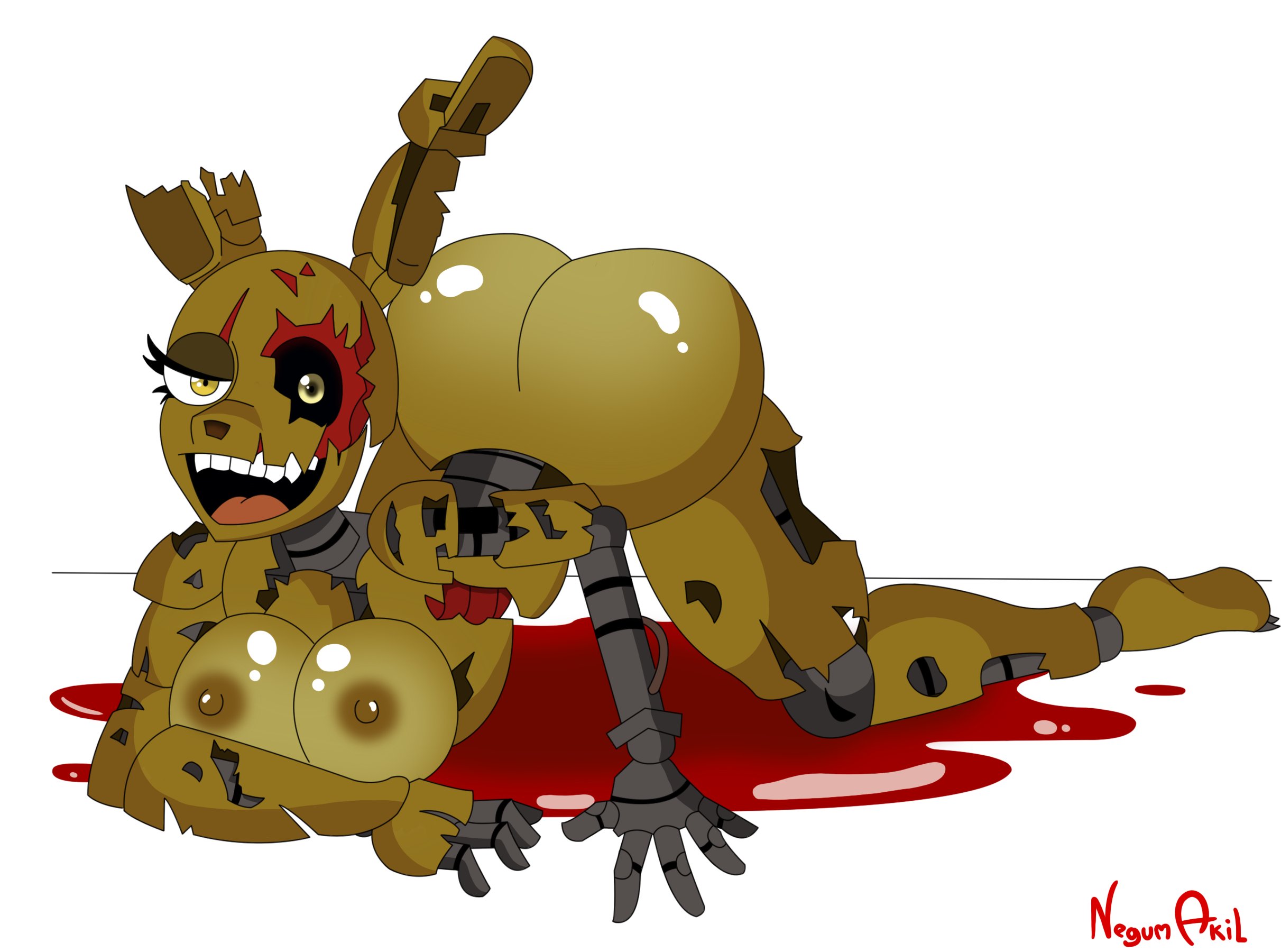 Fnaf springtrap rule 34