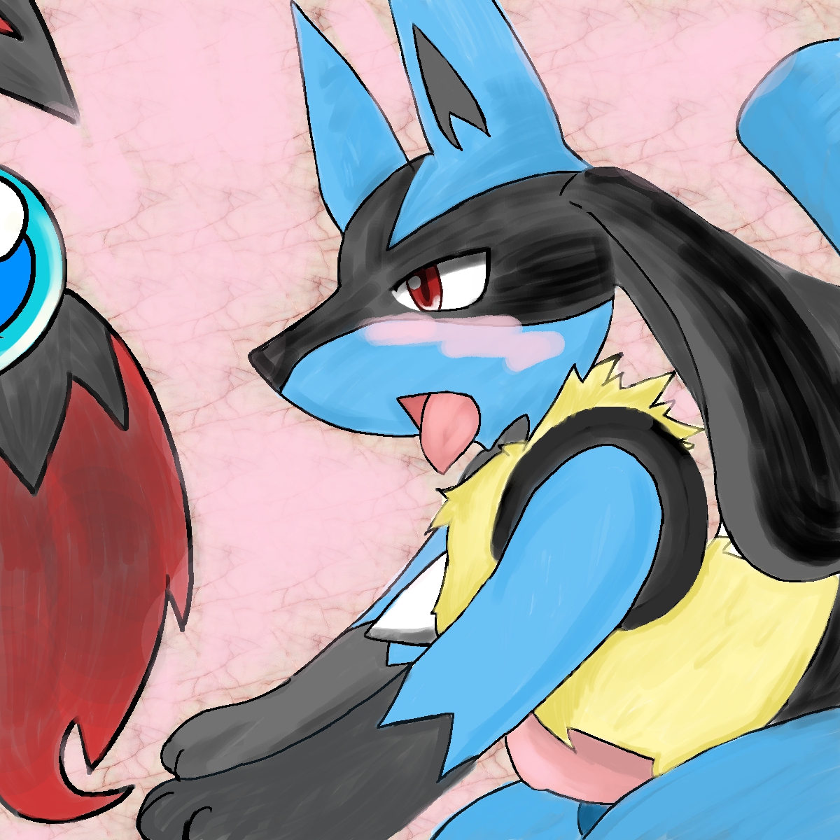 Rule34 - If it exists, there is porn of it / lucario, zoroark / 151356.