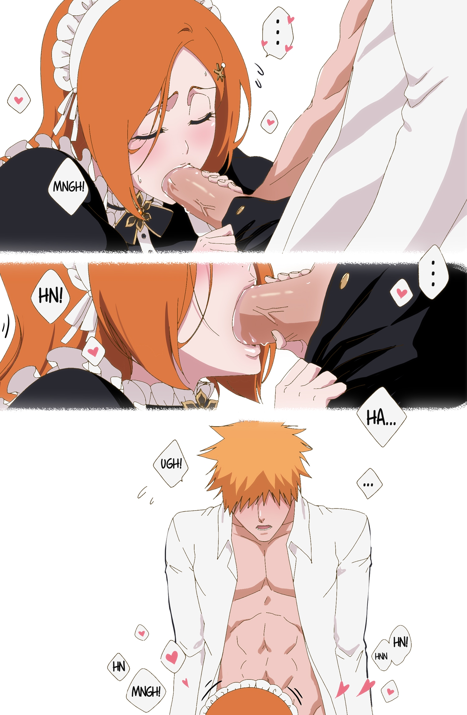 Ichigo x orihime rule 34