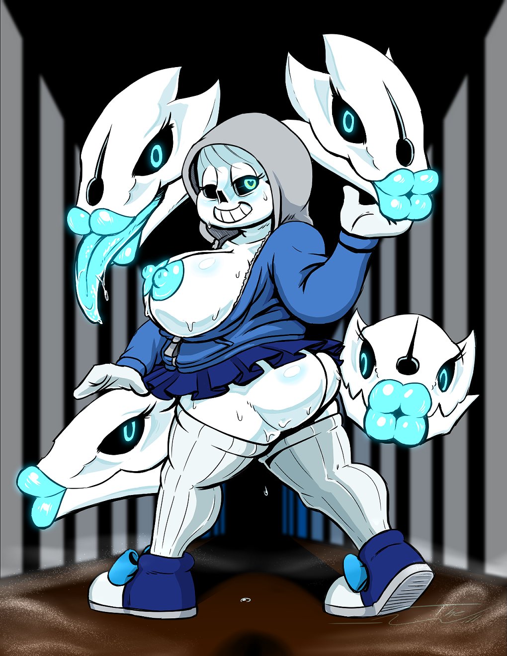 Underhertail sans