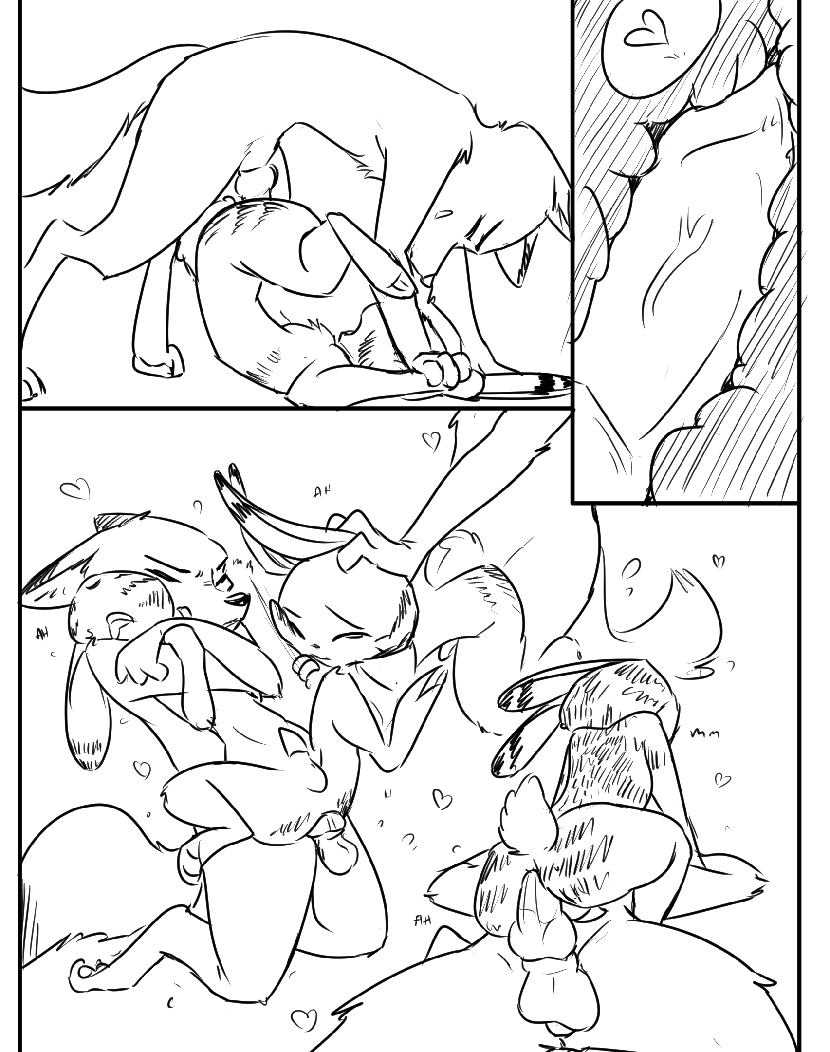 ittybittykittytittys, jack savage, nick wilde, disney, zootopia, 2019, black and white, comic, english text, hi res, monochrome, simple background, text, white background, anal, anal sex, animal genitalia, animal penis, anthro, balls, canid, canine, canine penis, chest tuft, closed eyes, cowgirl position, dipstick ears, duo, ear markings, erection, facial markings, flying sweatdrops, fox, from behind position, fur markings, hand on head, heart, internal, kneeling, knot, lagomorph, lying, male, male penetrated, male penetrating, mammal, markings, multiple positions, nude, on back, on top, penetration, penis, rabbit, sex, shoulder stand, sweat, sweatdrop, tongue, tongue out, tuft, vein, veiny penis, yaoi, 