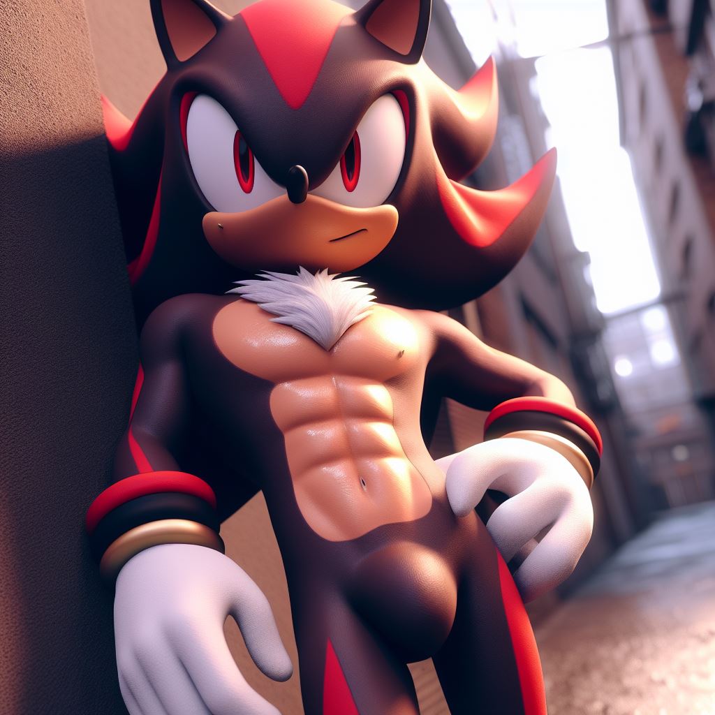 Shadow the hedgehog renders