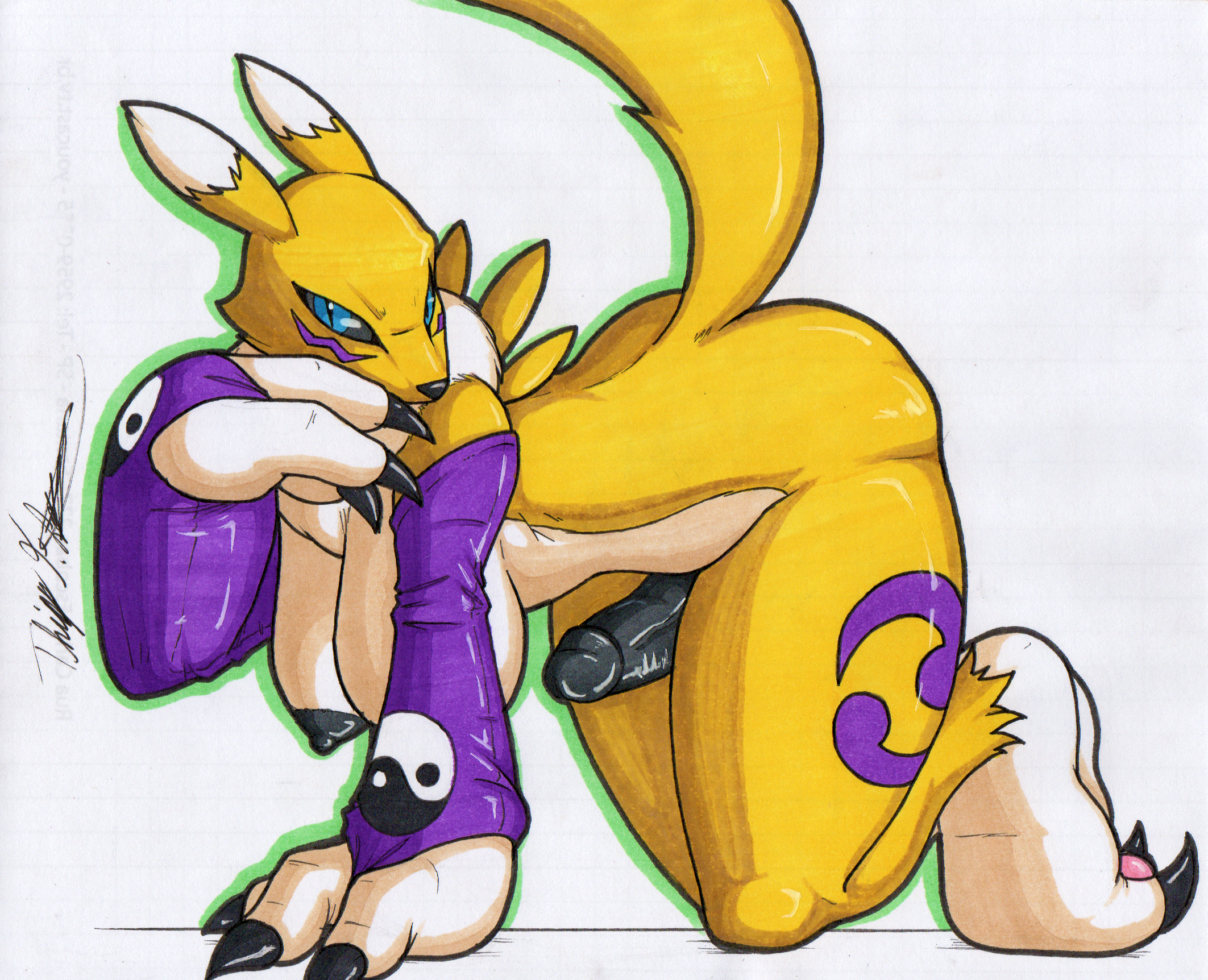 How 2 Hide Your Renamon Порно Комикс