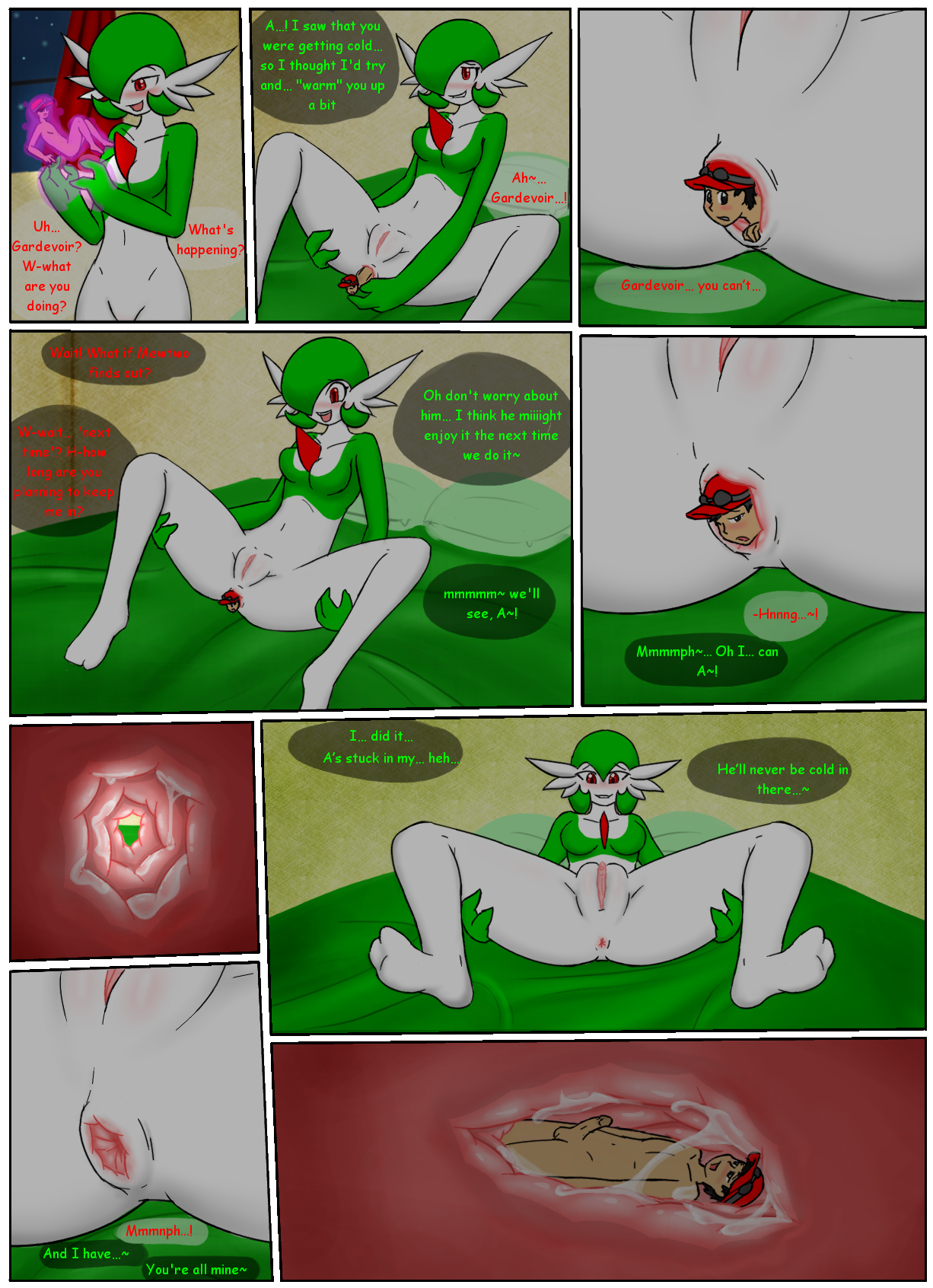 Gardevoir anal vore