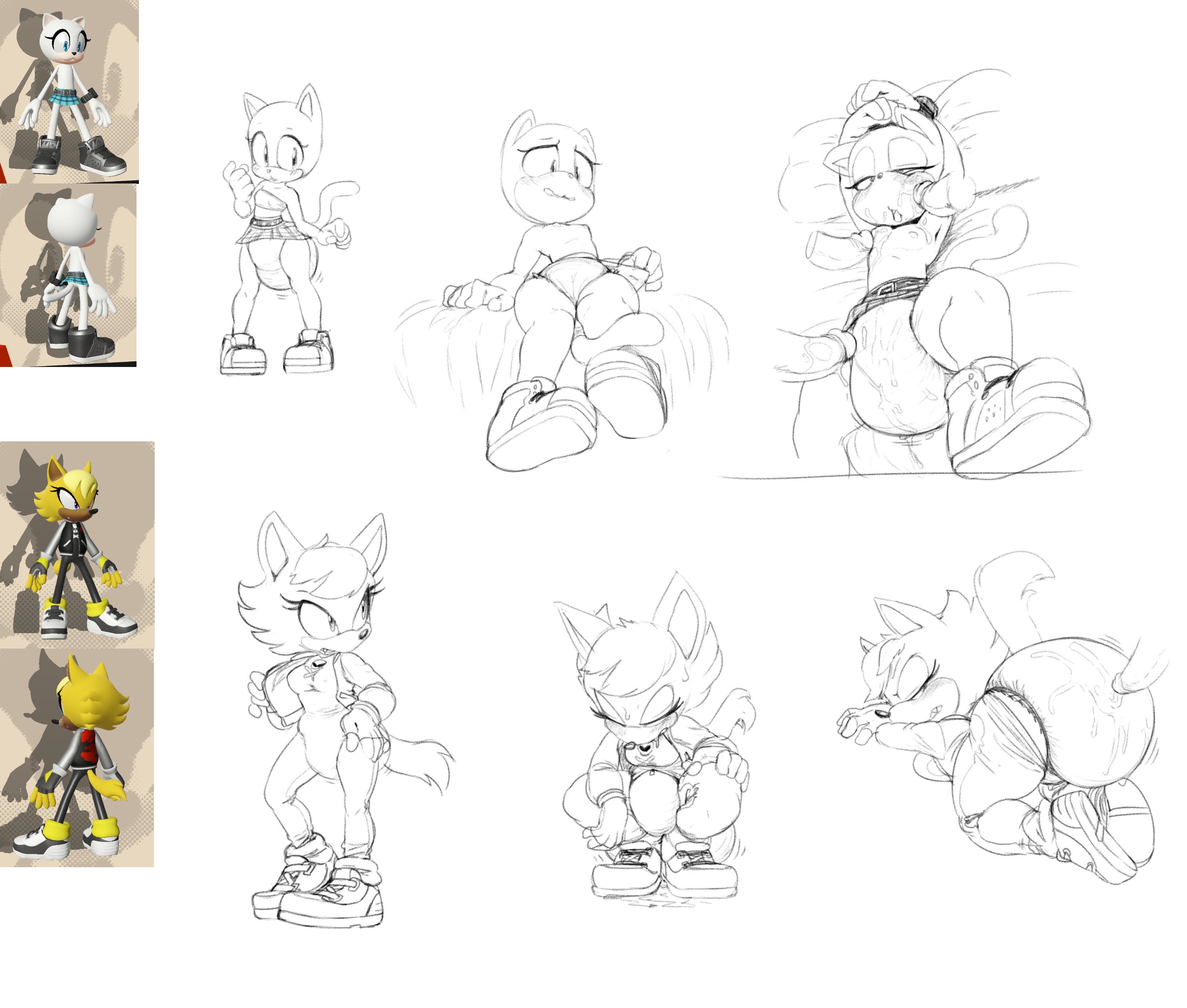 sonic forces, tagme, cum, cum on diaper, diaper, diaper under skirt, dick, messy diaper, skirt, soiling, sophiepoof, 