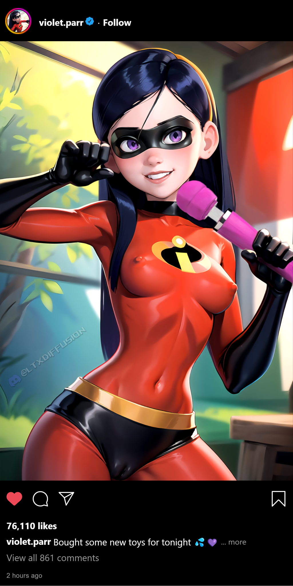 Rule34 - If it exists, there is porn of it / violet parr / 7916157