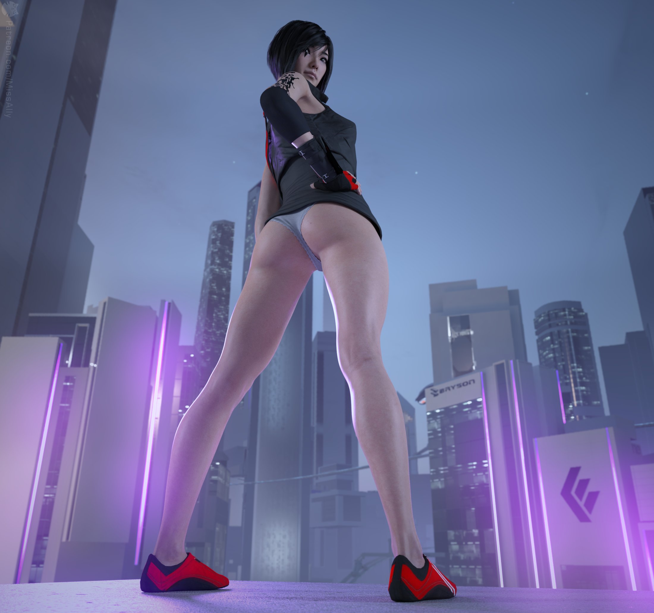 голая девушка из mirrors edge фото 41