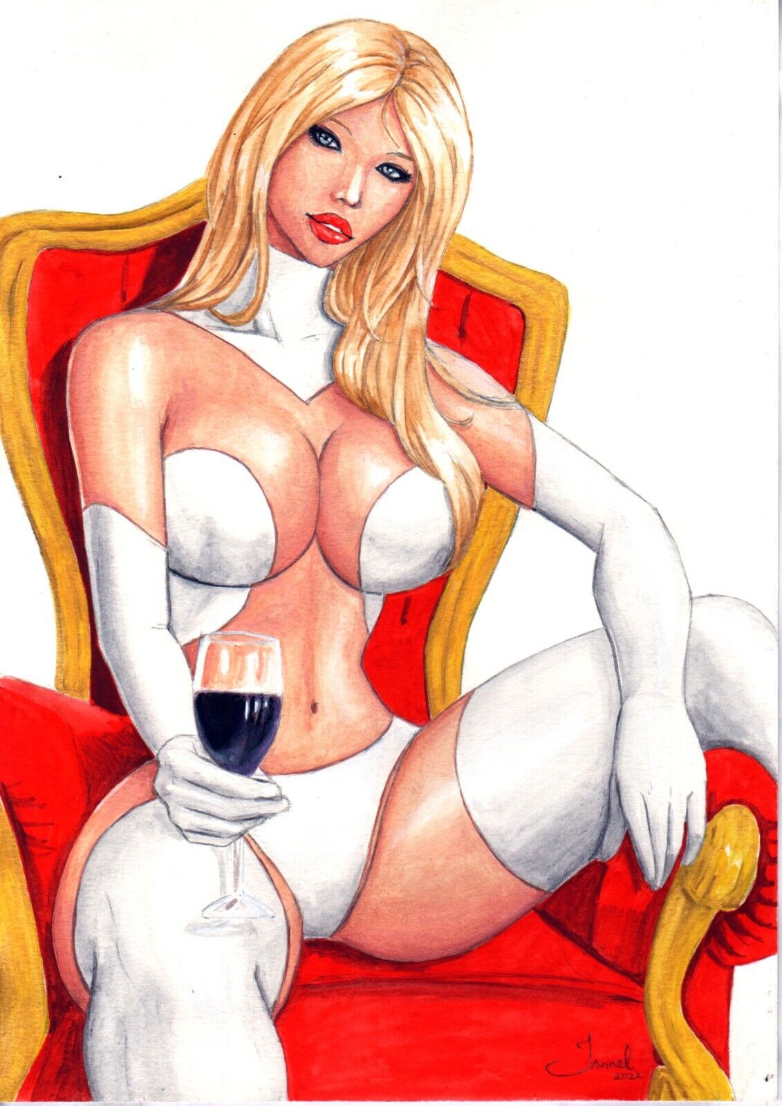 Rule34 - If it exists, there is porn of it / israel (artist), emma frost,  white queen / 7856134