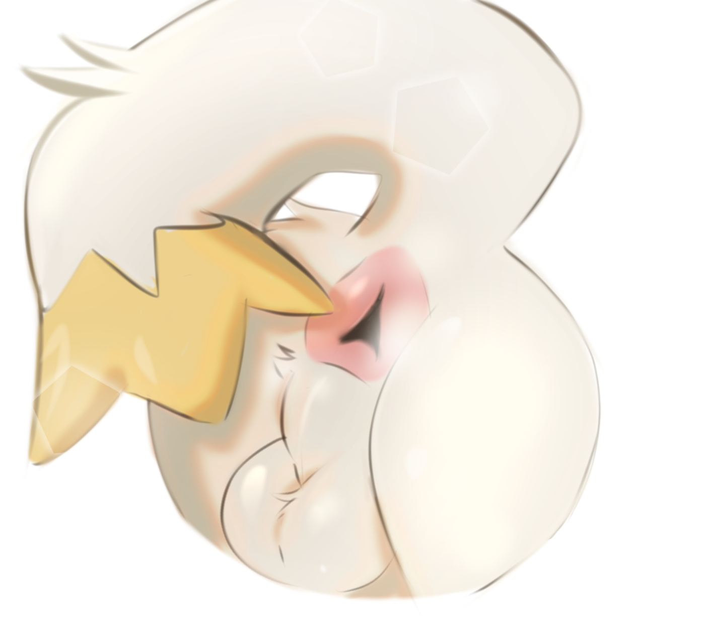 anthro anus ass ass_focus backsack balls ballsack butt_focus canid canine canis domestic_dog fur gaping gaping_anus genitals hi_res male mammal mousse_(whiskedtogether) multicolored_tail musk musk_clouds papillon pink_anus solo tail toy_dog whiskedtogether white_body white_fur yellow_body yellow_fur