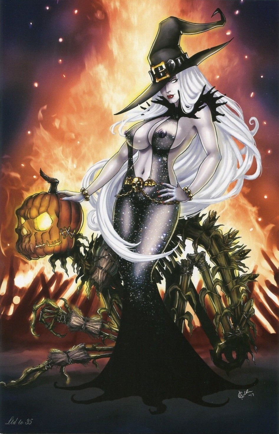 Rule34 - If it exists, there is porn of it / unknown artist, lady death,  queen of the dead, sorceress / 5684844