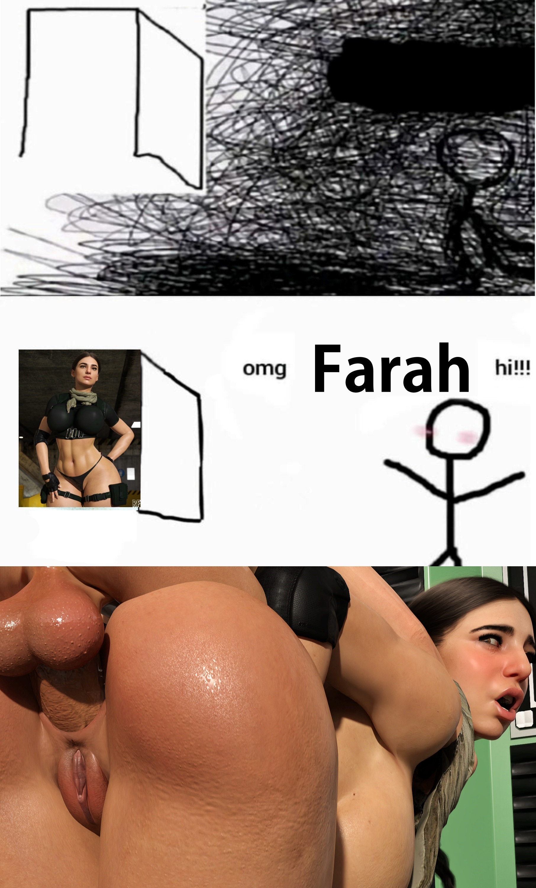 Farah off nude