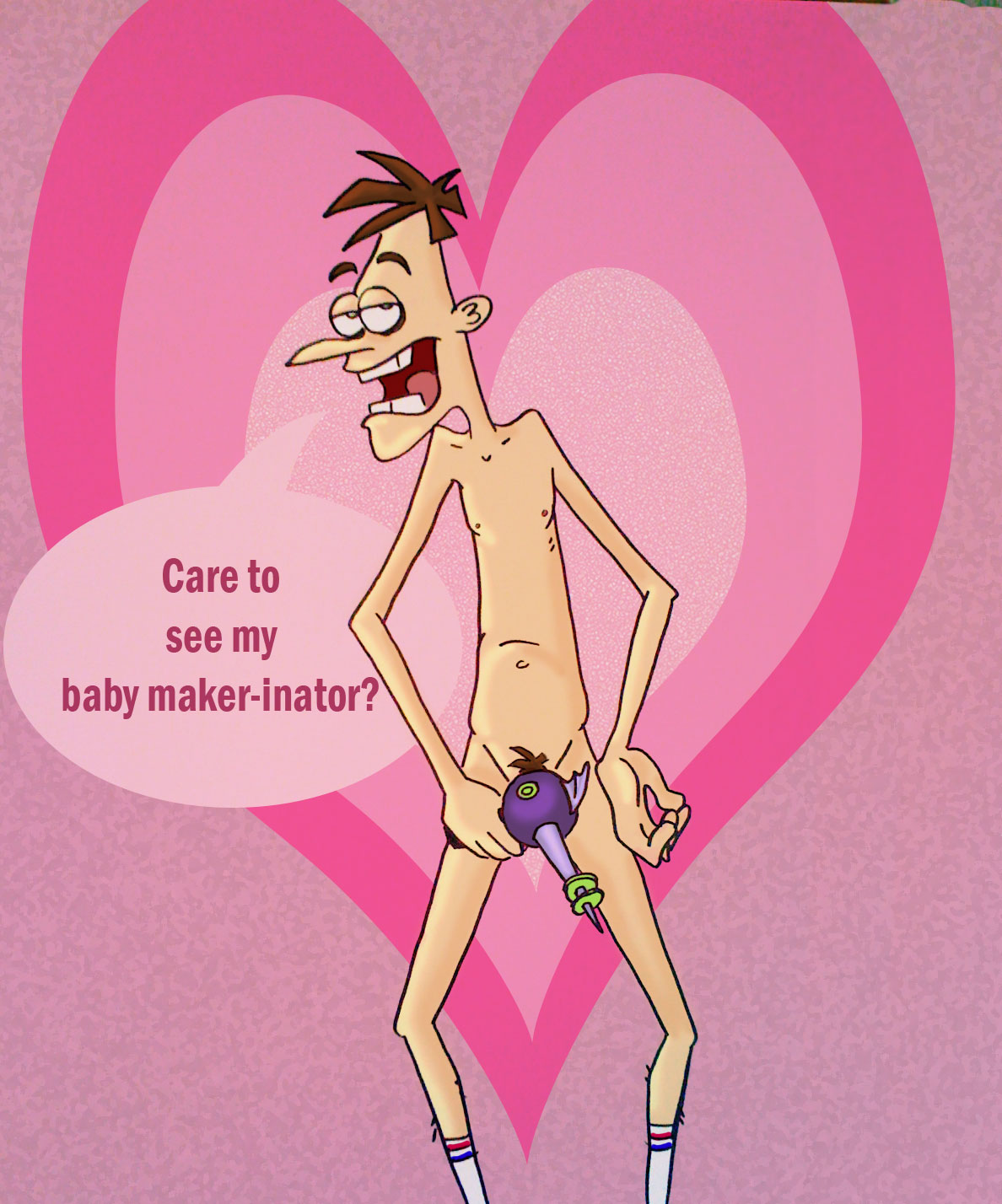 Doofenshmirtz hair