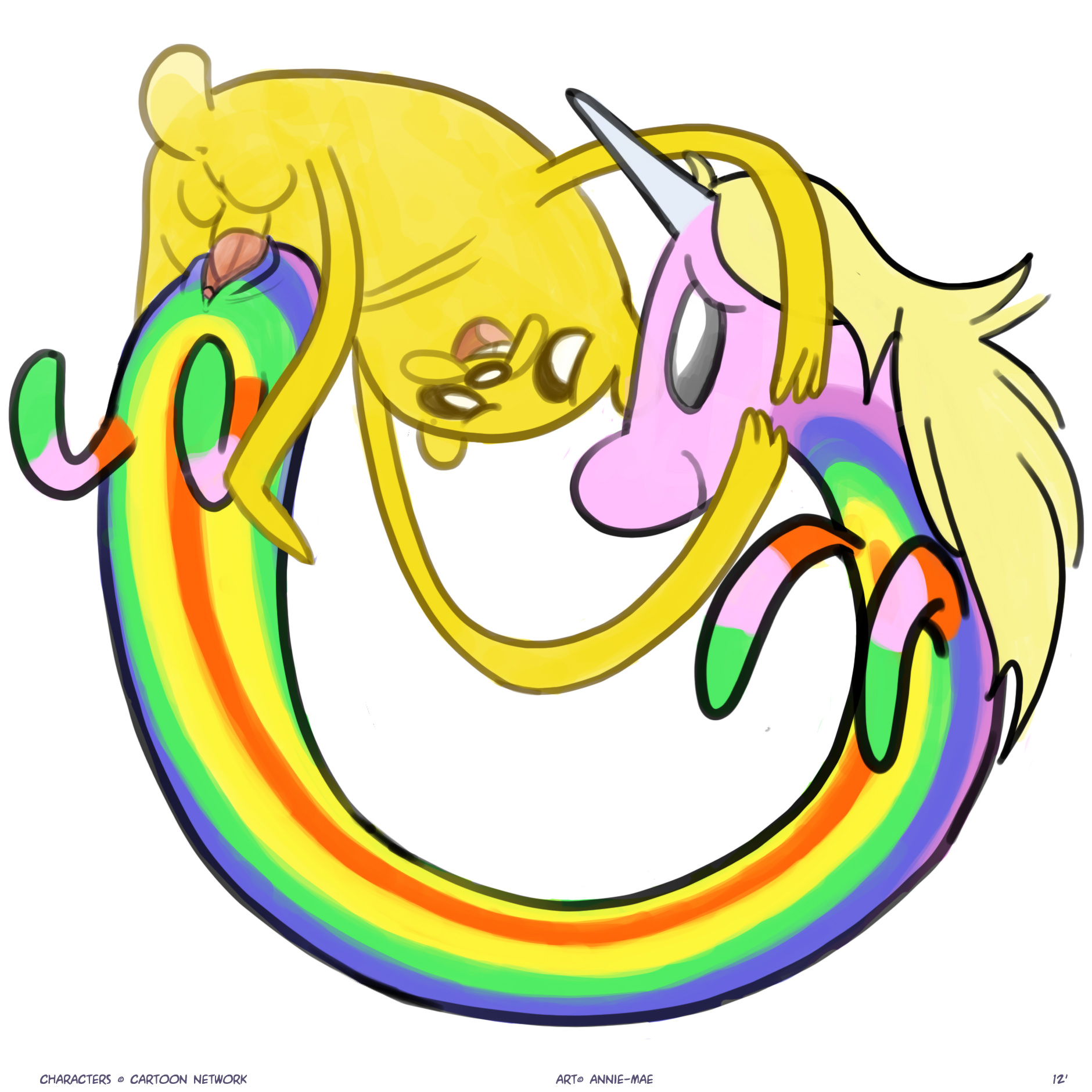 Rule34 - If it exists, there is porn of it / annie-mae, jake the dog, lady  rainicorn / 85119