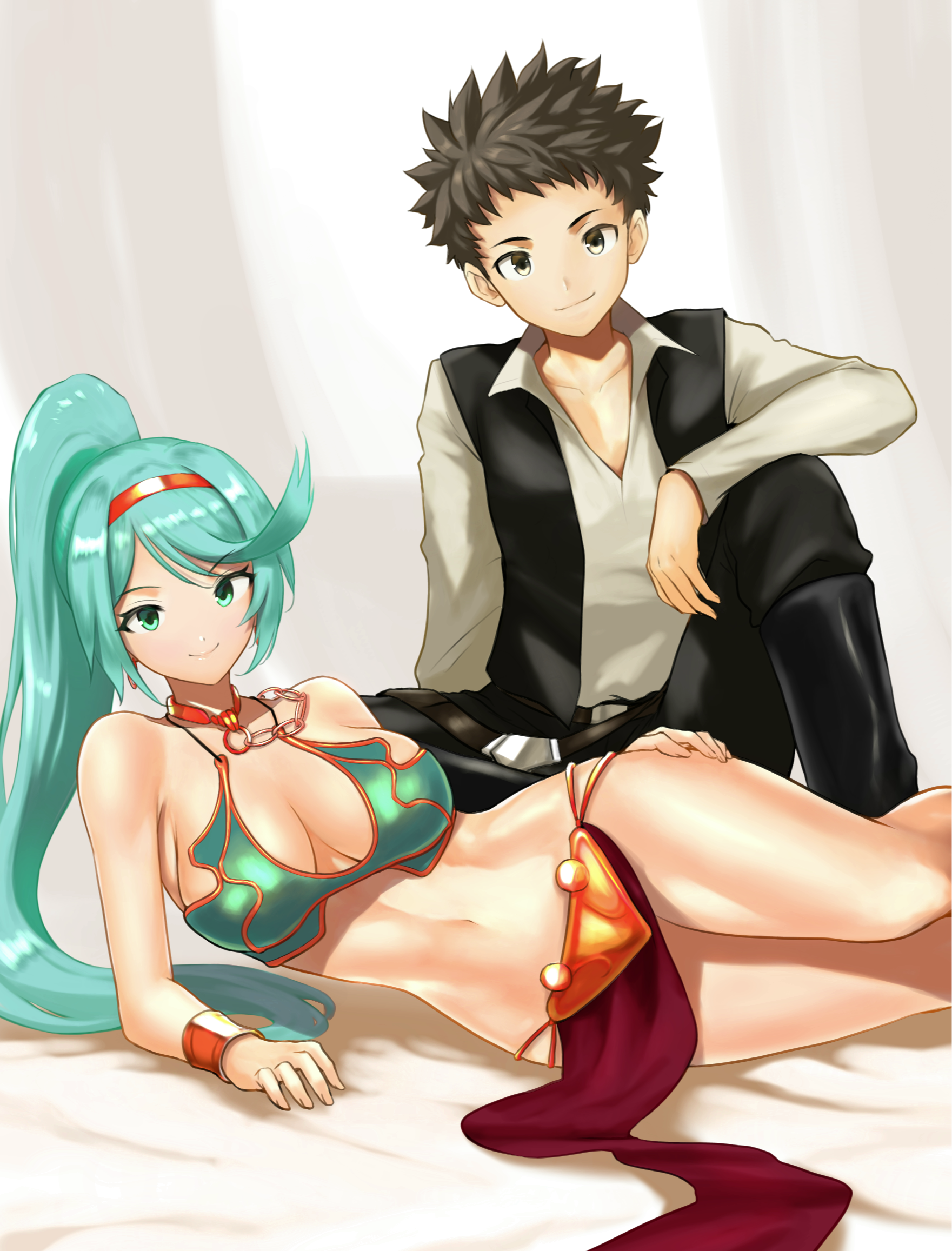 Rule34 - If it exists, there is porn of it / han solo, pneuma, rex  (xenoblade), slave leia / 5411789