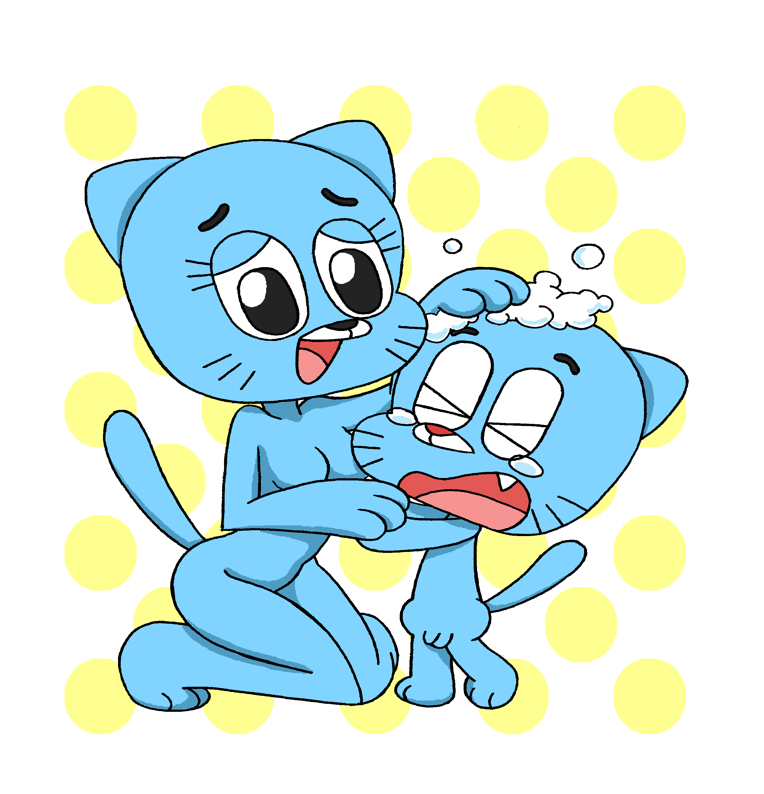 gumball watterson, nicole watterson, the amazing world of gumball, tagme, 