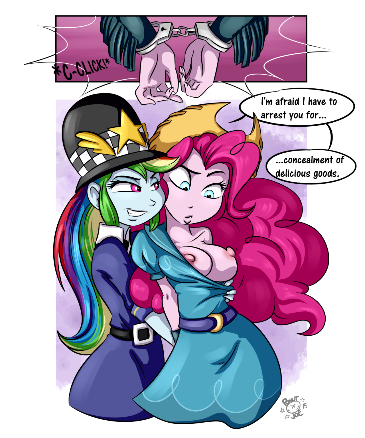 ponut joe, my little pony, tagme, assisted exposure, groping, nipples, 