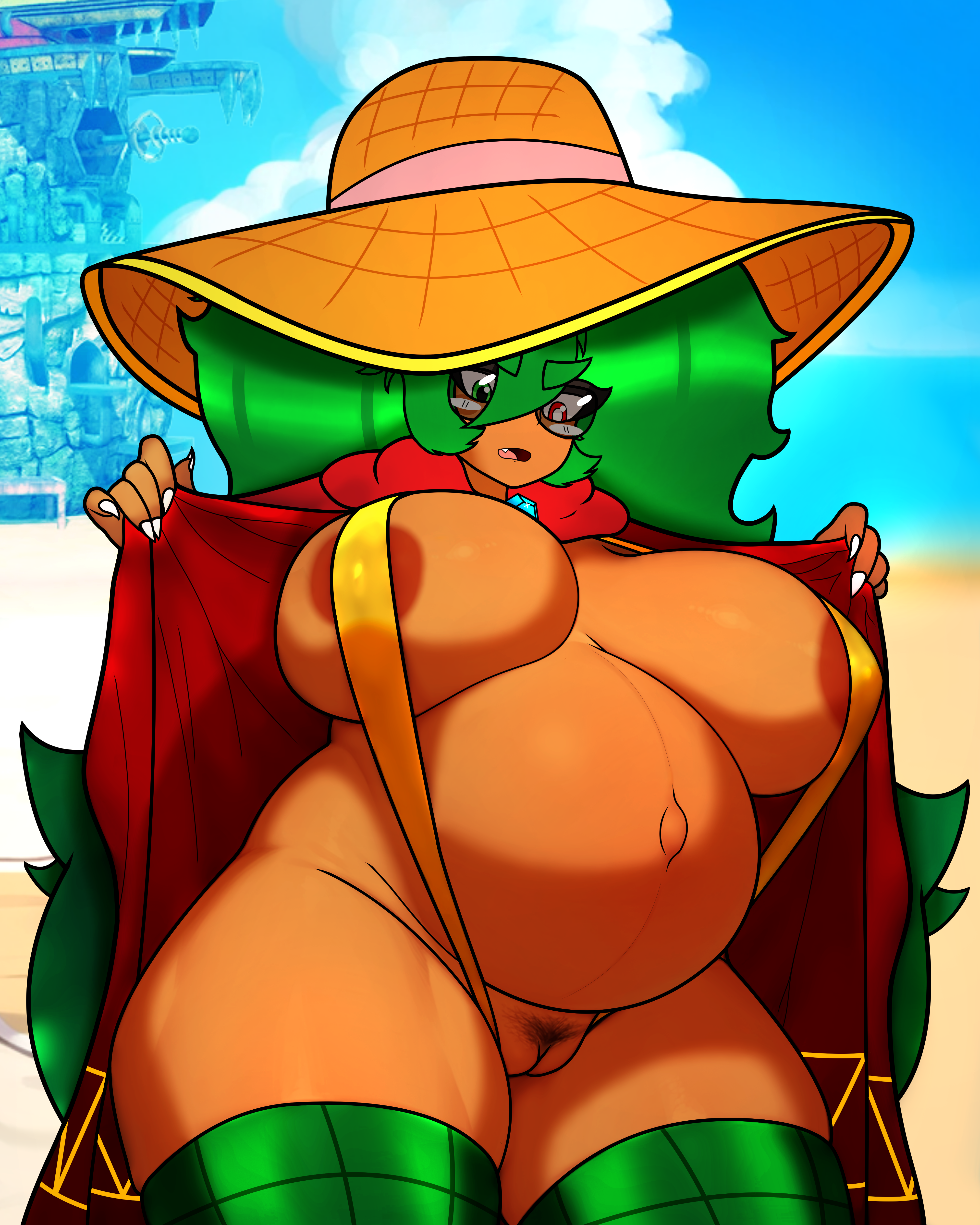 1girls 2025 2d 2d_(artwork) 2d_artwork about_to_burst absurd_res absurd_resolution absurdres alternate_version_at_source alternate_version_available areola areola_slip areolae areolae_slip areolae_visible_through_clothing ass beach beach_background belly belly_bulge belly_button belly_overhang big_belly big_hat breasts bright_light cape child_bearing_hips chubby chubby_belly chubby_female dialog dialogue donkey_kong_(series) donkey_kong_bananza donkey_kong_country exposed_breasts exposed_pussy eyebrows eyebrows_visible_through_hair eyelashes fangs female gem genderswap_(mtf) green_eyes green_hair hair hair_between_eyes hat heterochromia hi_res high_resolution highres hips huge_belly huge_boobs huge_breasts huge_butt k_rool kremling long_hair love_handles mantle massive_boobs massive_breasts massive_tits mature_female mature_woman milf nail_polish nails nails_painted nintendo nipple_bulge nipple_slip nipples nipples_visible_through_clothing oerba_yun_fang p1pperoni painted_nails plump plump_breasts plump_thighs poofy_hair pregnancy pregnant pregnant_belly pregnant_female pregnant_with_multiples pregnant_with_triplets pubes pubic_hair puffy_areola puffy_nipples puffy_pussy pussy pussy_lips queen_k_rool rareware red_eyes rule_63 scales sharp_teeth shiny_hair shiny_skin slightly_chubby slightly_chubby_female straw_hat sun_hat sunglasses sunhat thicc thick thick_ass thick_butt thick_legs thick_thighs thigh_boots thigh_highs thighhigh_boots thighhighs thighs thighs_bigger_than_head triplets uneven_eyes venus_body very_long_hair wide_hips