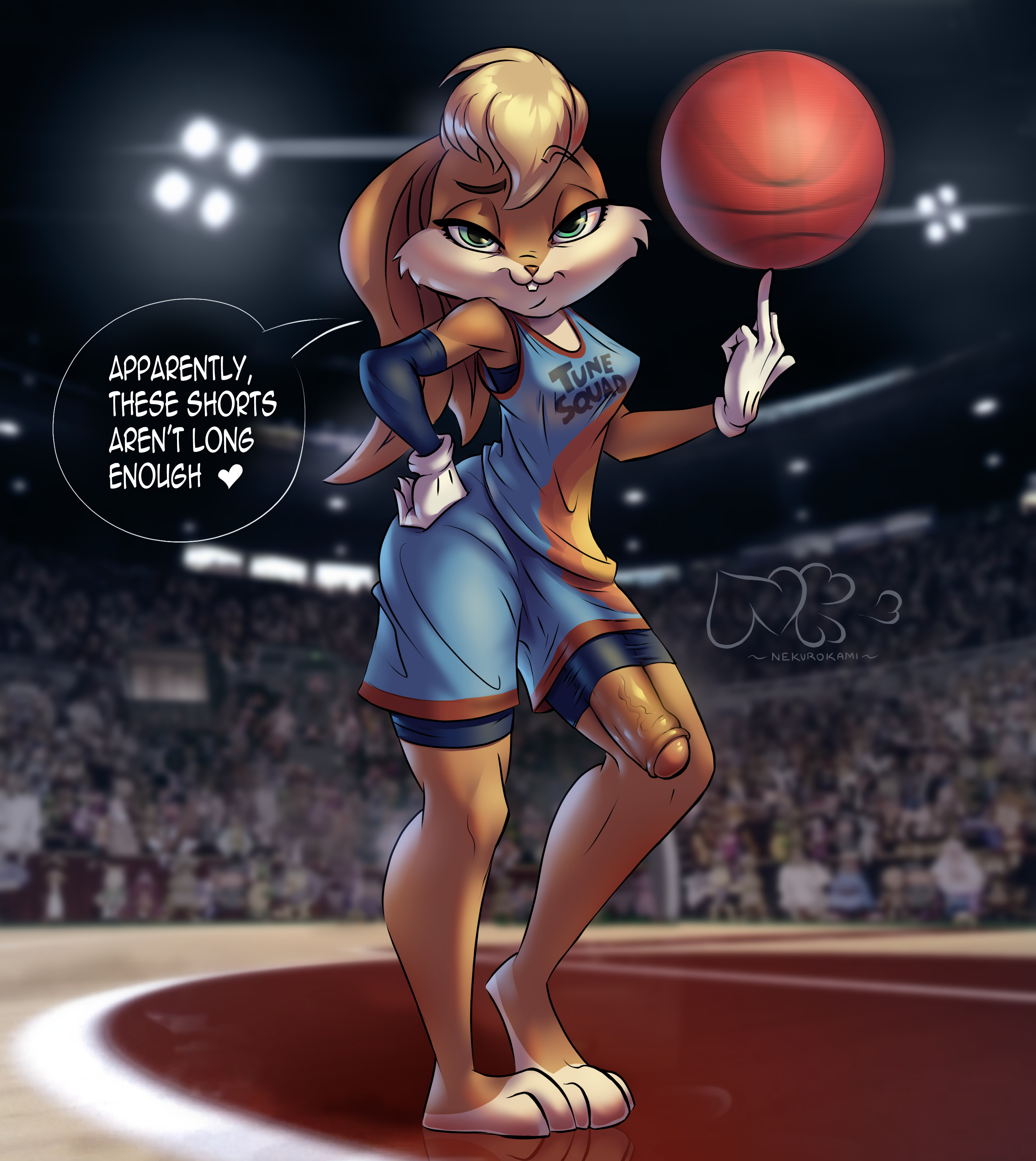 lola bunny, looney tunes, space jam, warner brothers, absurd res, english t...